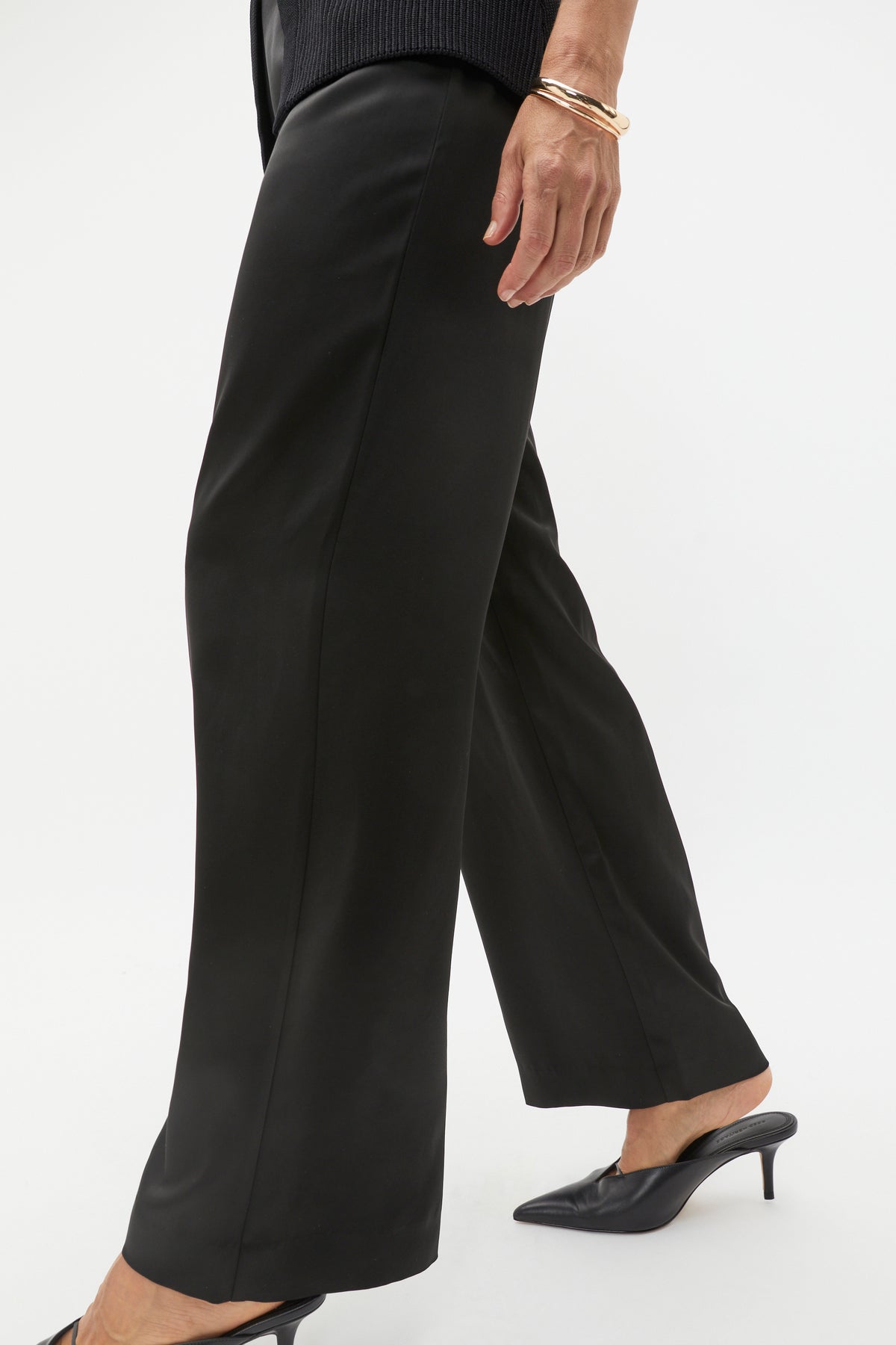 Satin Wide Leg Pant
