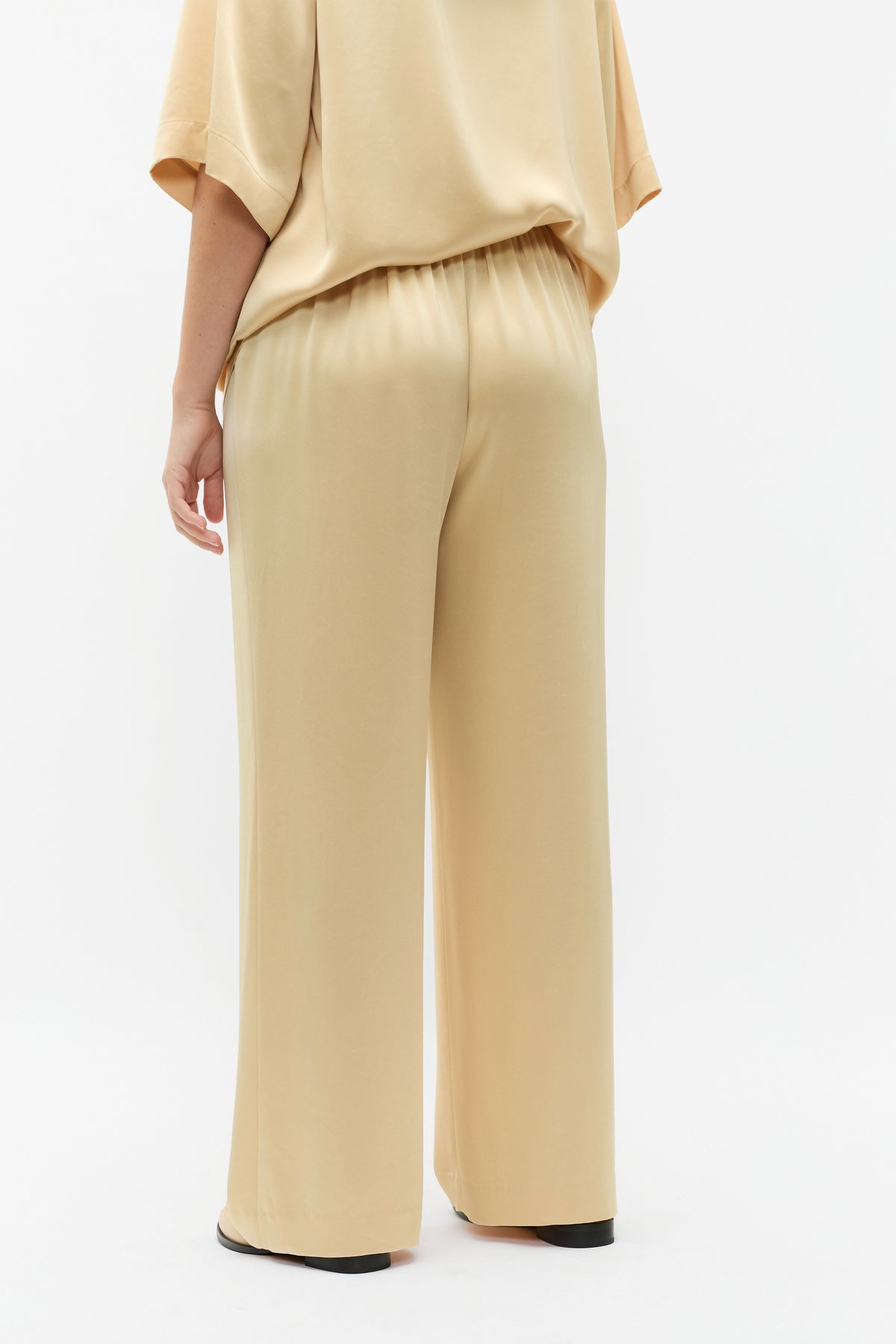 Satin Wide Leg Pant