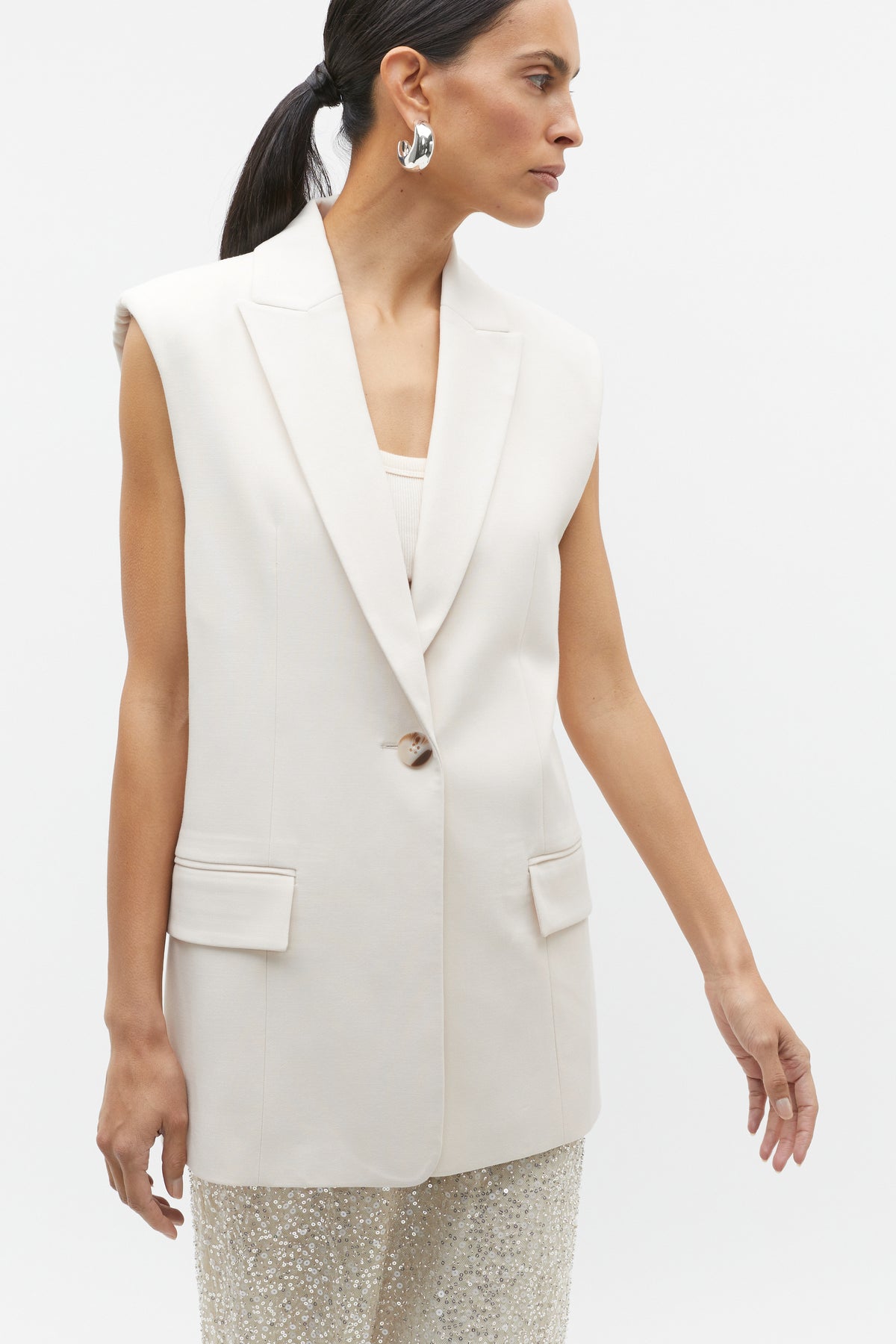 Tailored Boxy Vest