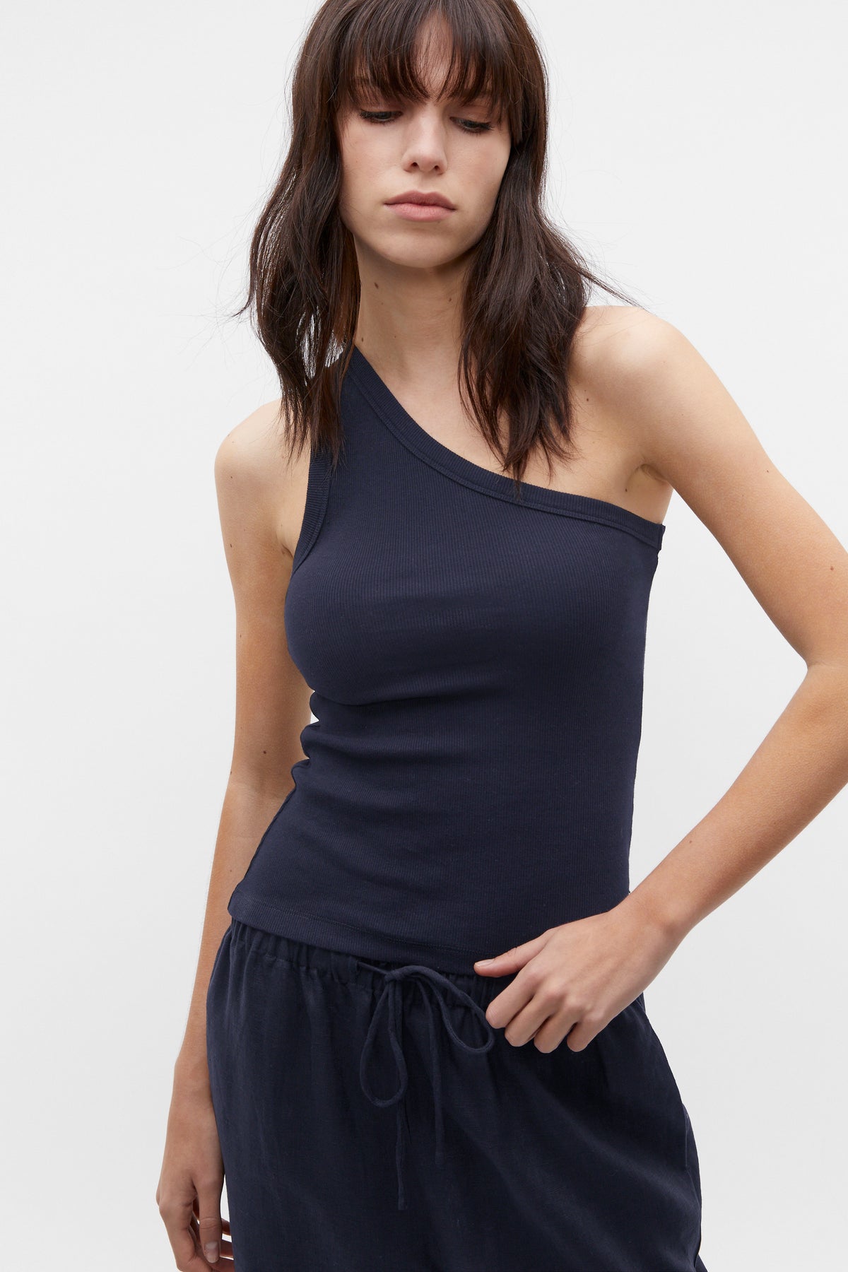 One Shoulder Tank