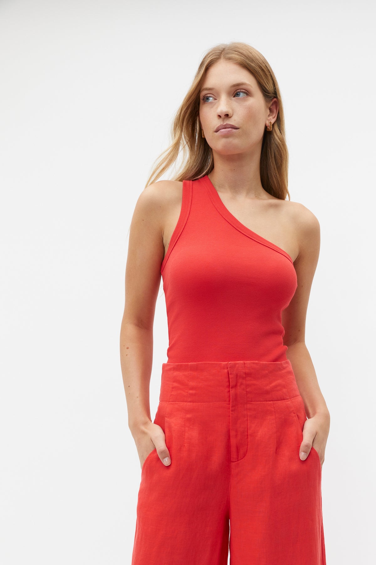 One Shoulder Tank