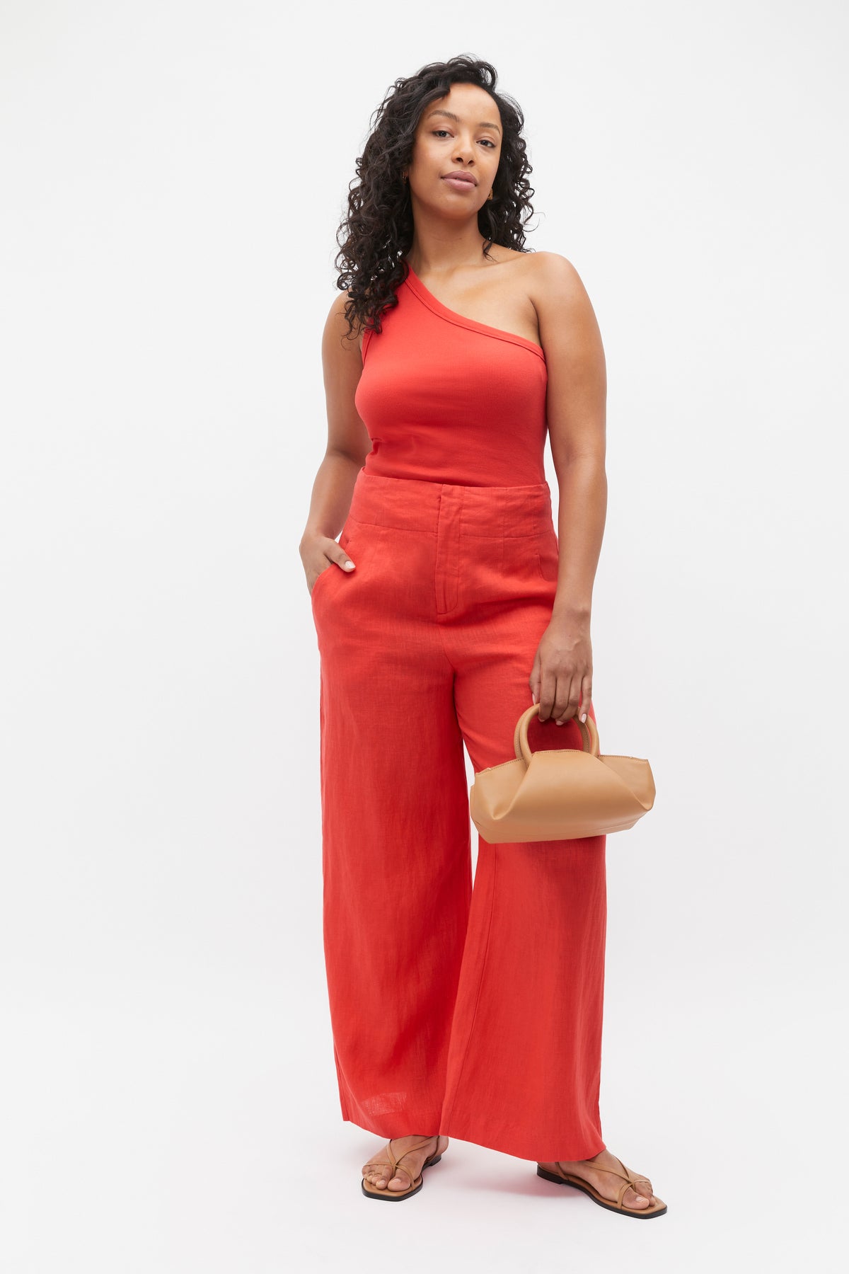 One Shoulder Tank