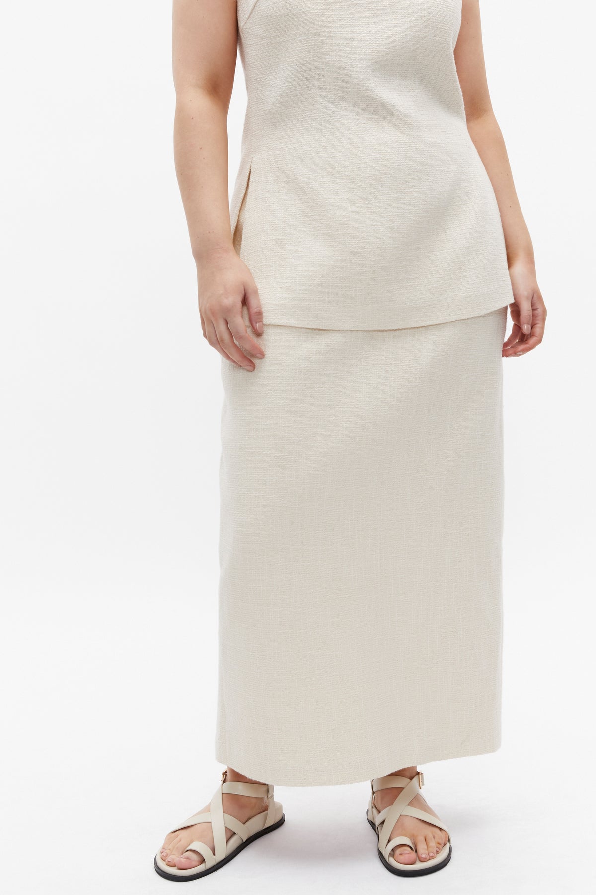 Tweed Pencil Skirt