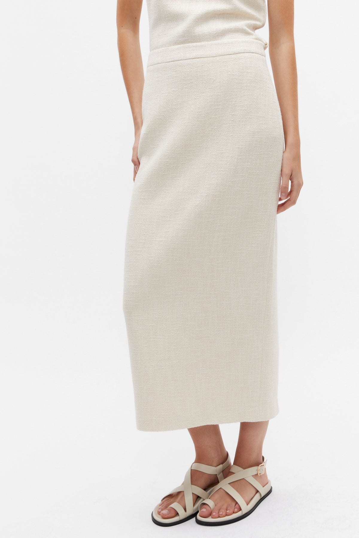 Tweed Pencil Skirt