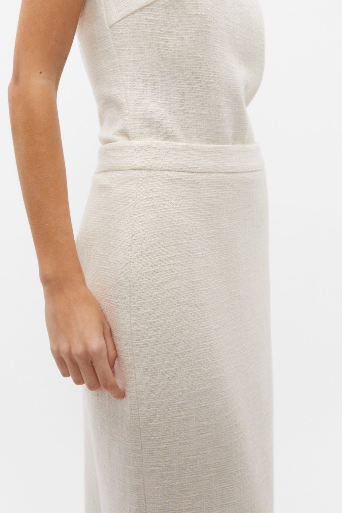 Tweed Pencil Skirt