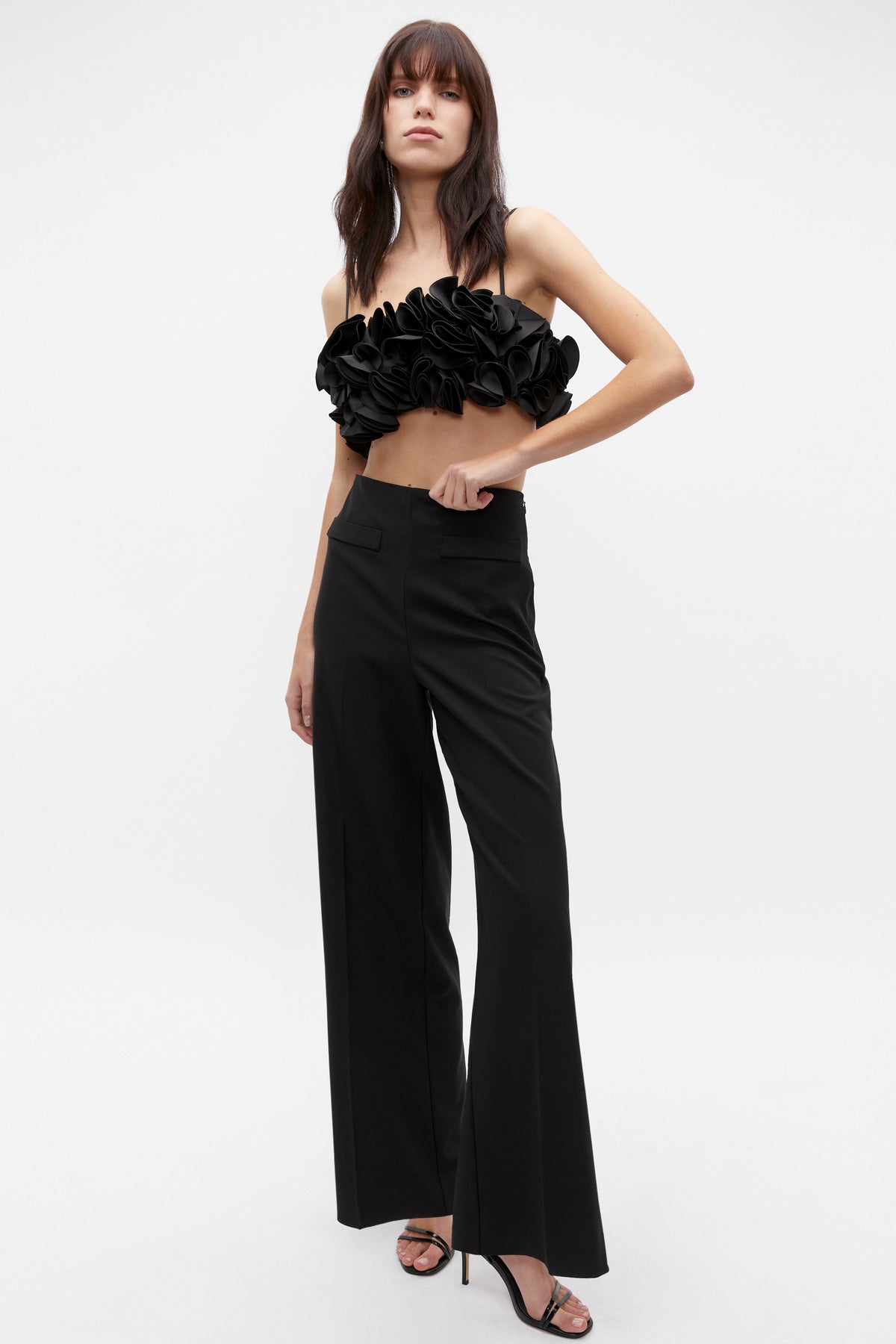 Tailored High Waist Trouser