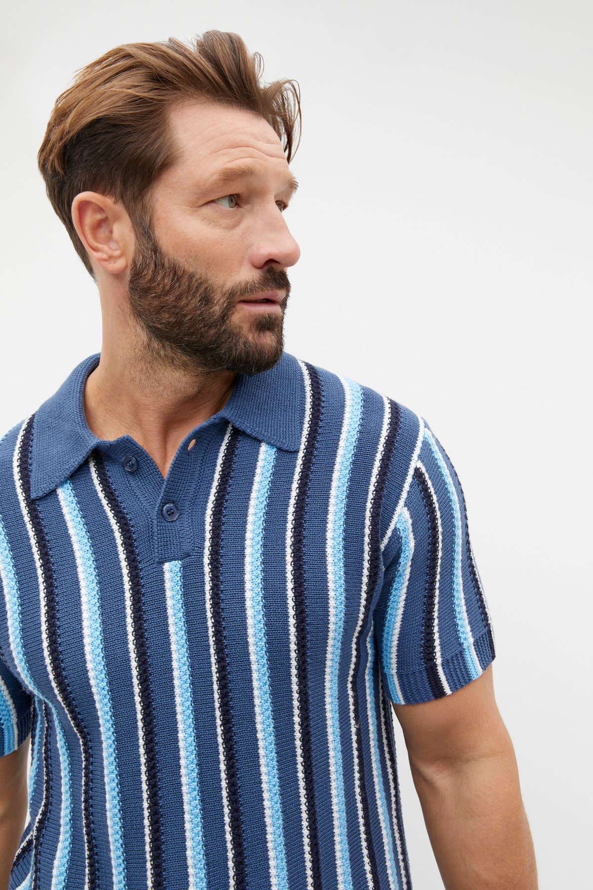 Relaxed Knit Polo