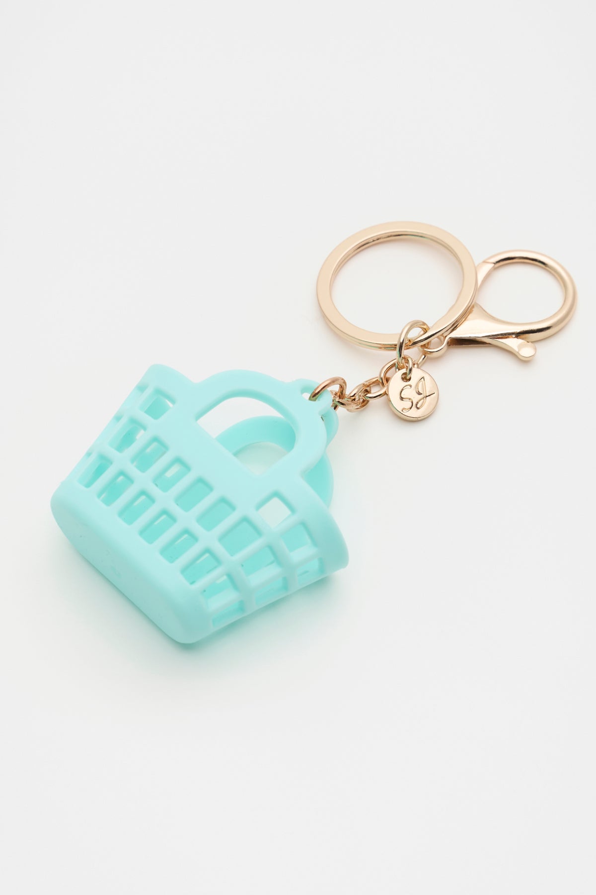 Retro Basket Keyring