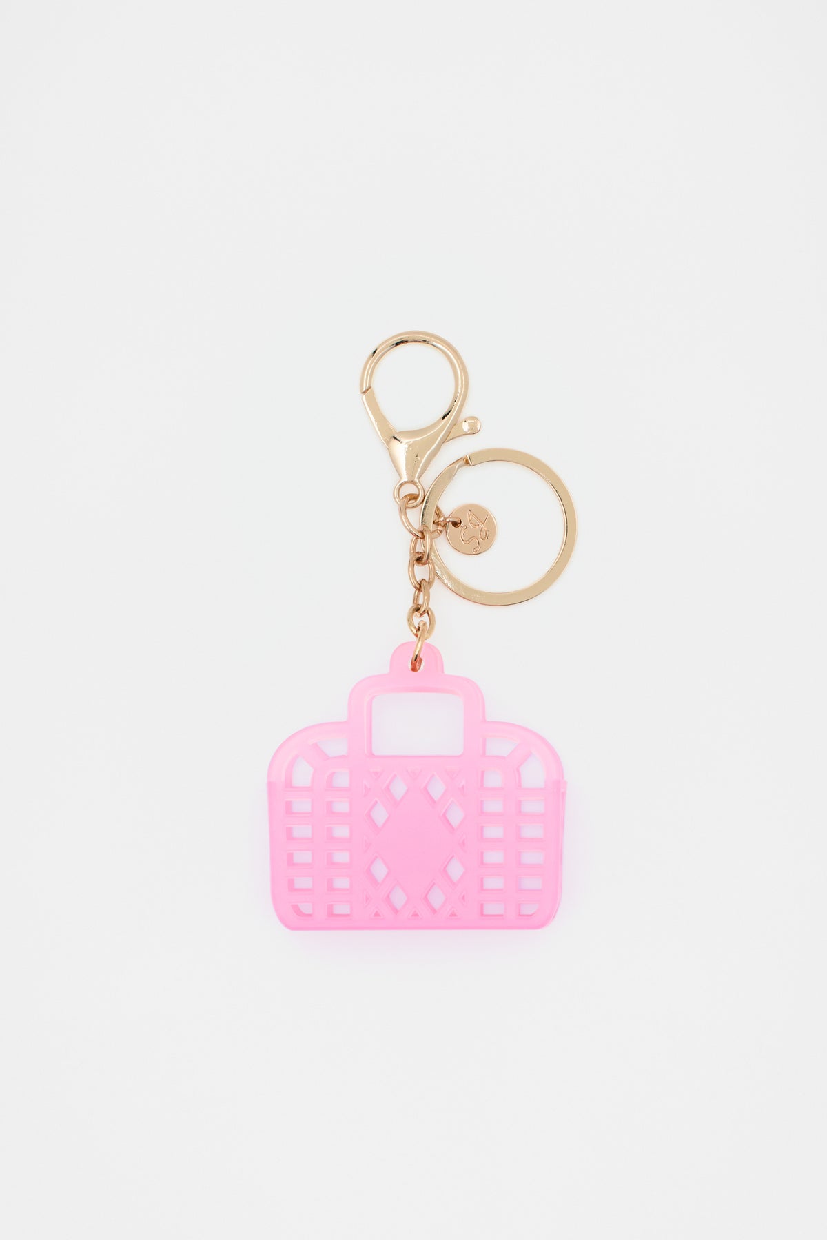 Retro Basket Keyring