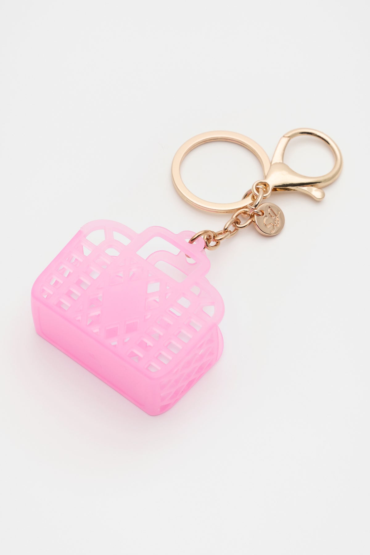 Retro Basket Keyring