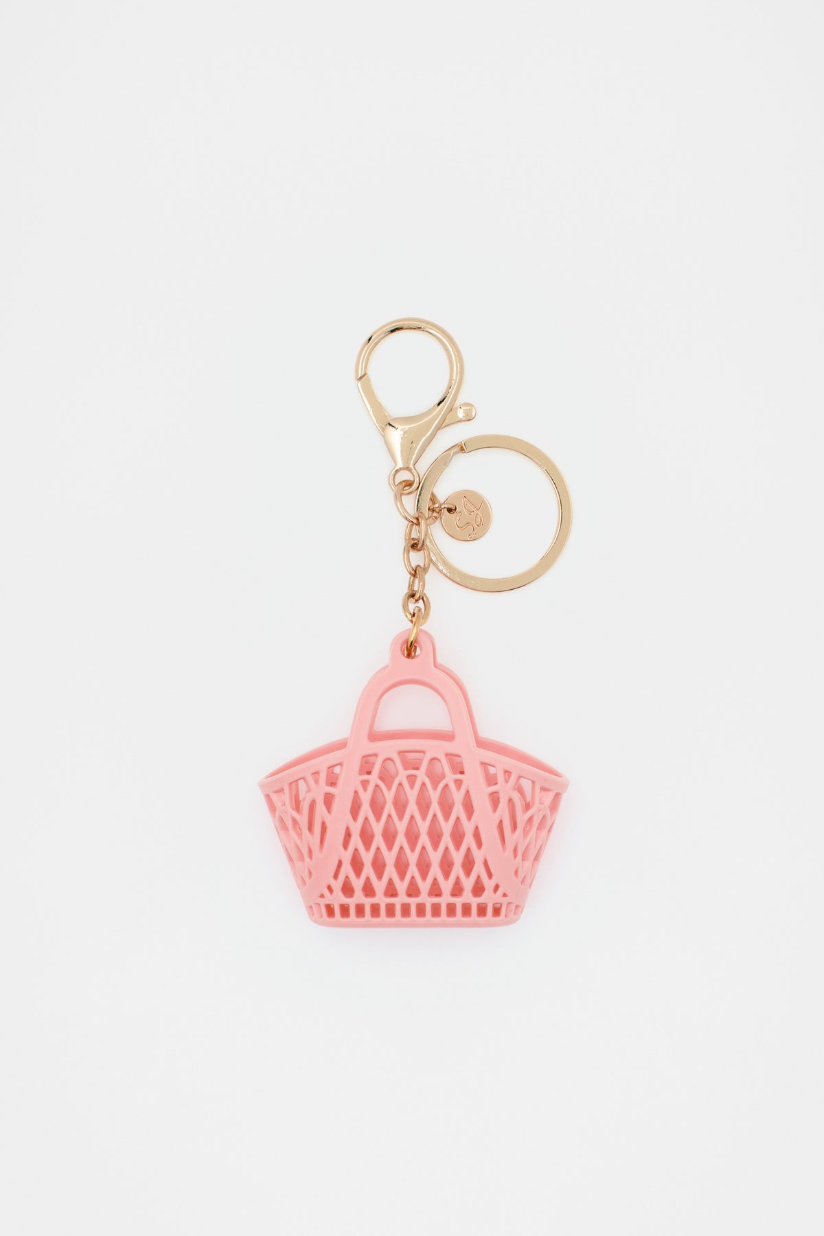 Retro Basket Keyring