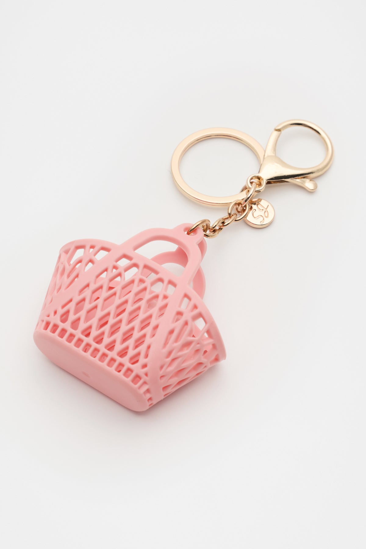 Retro Basket Keyring