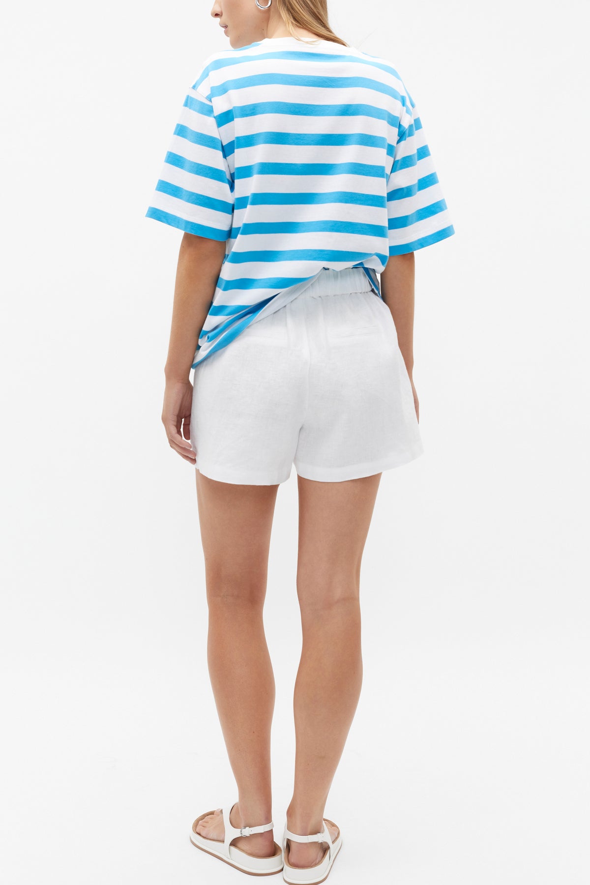 Core Linen Tie Waist Short