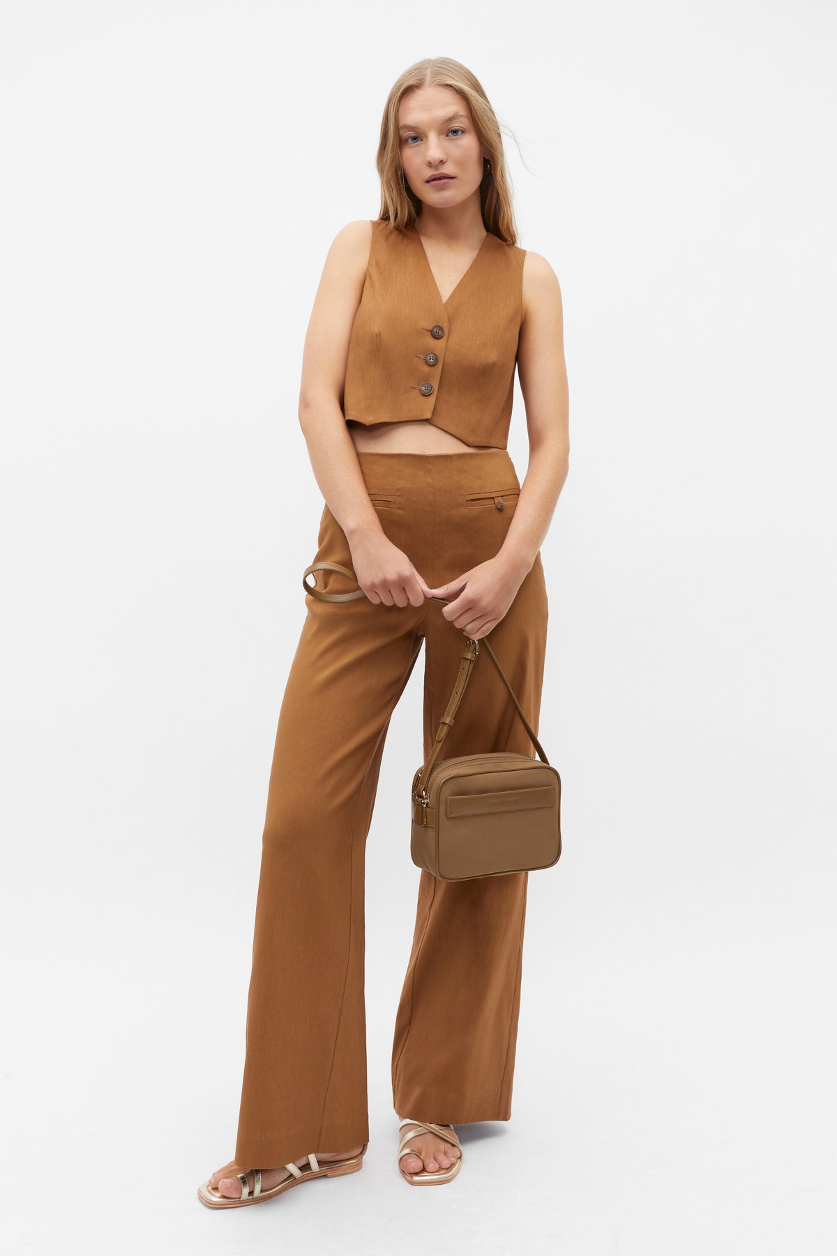 Tailored Crop Vest