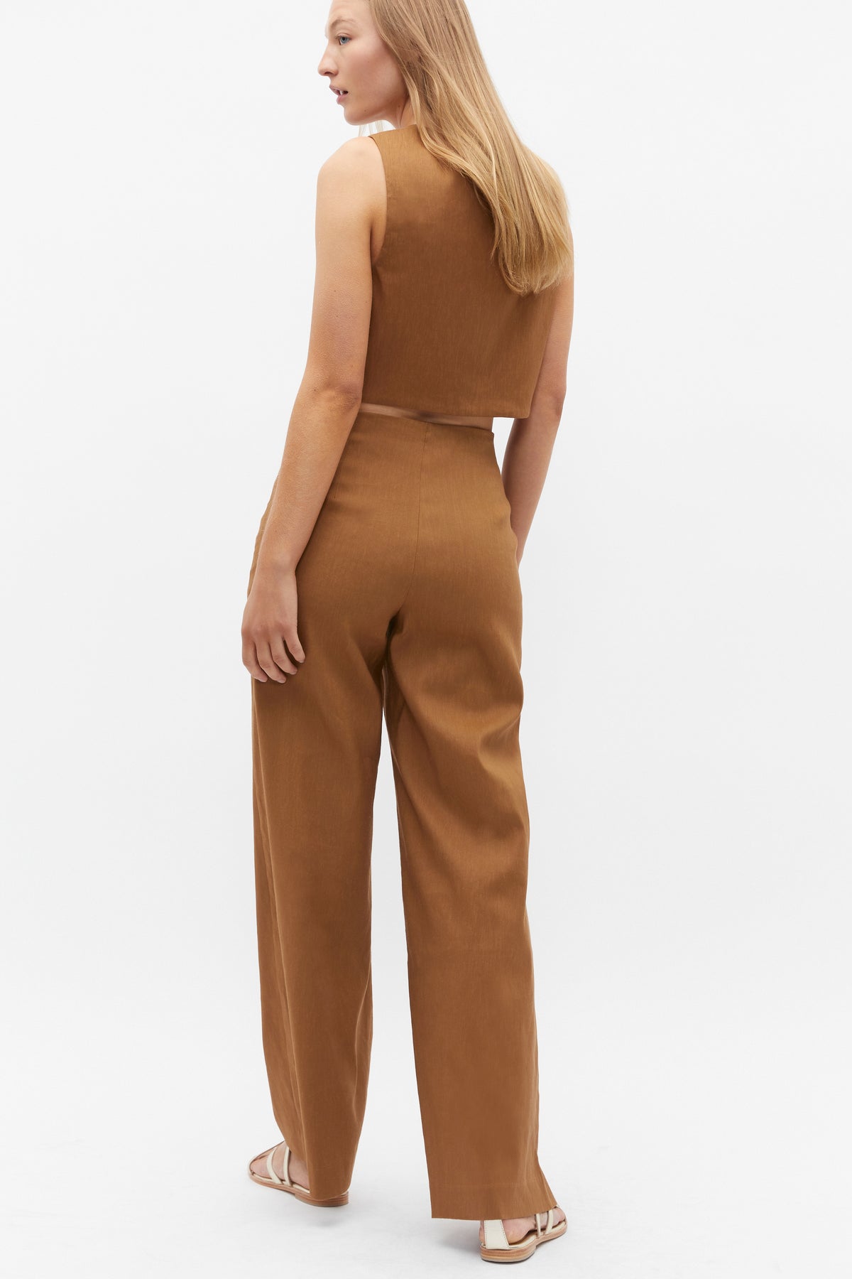 Tailored Crop Vest