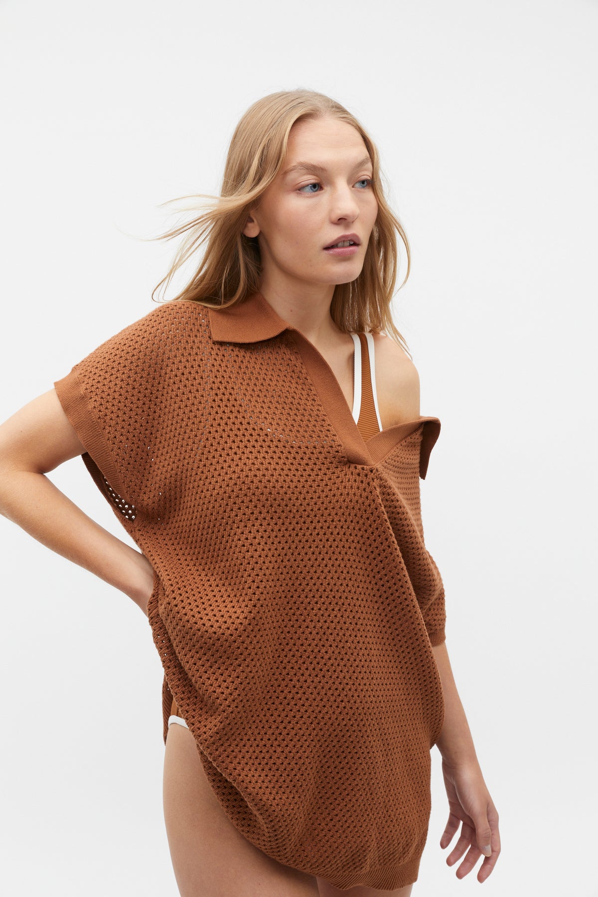 Crochet Knit Poncho