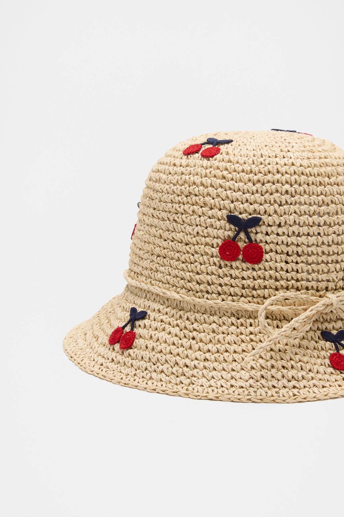 Cherry Straw Hat