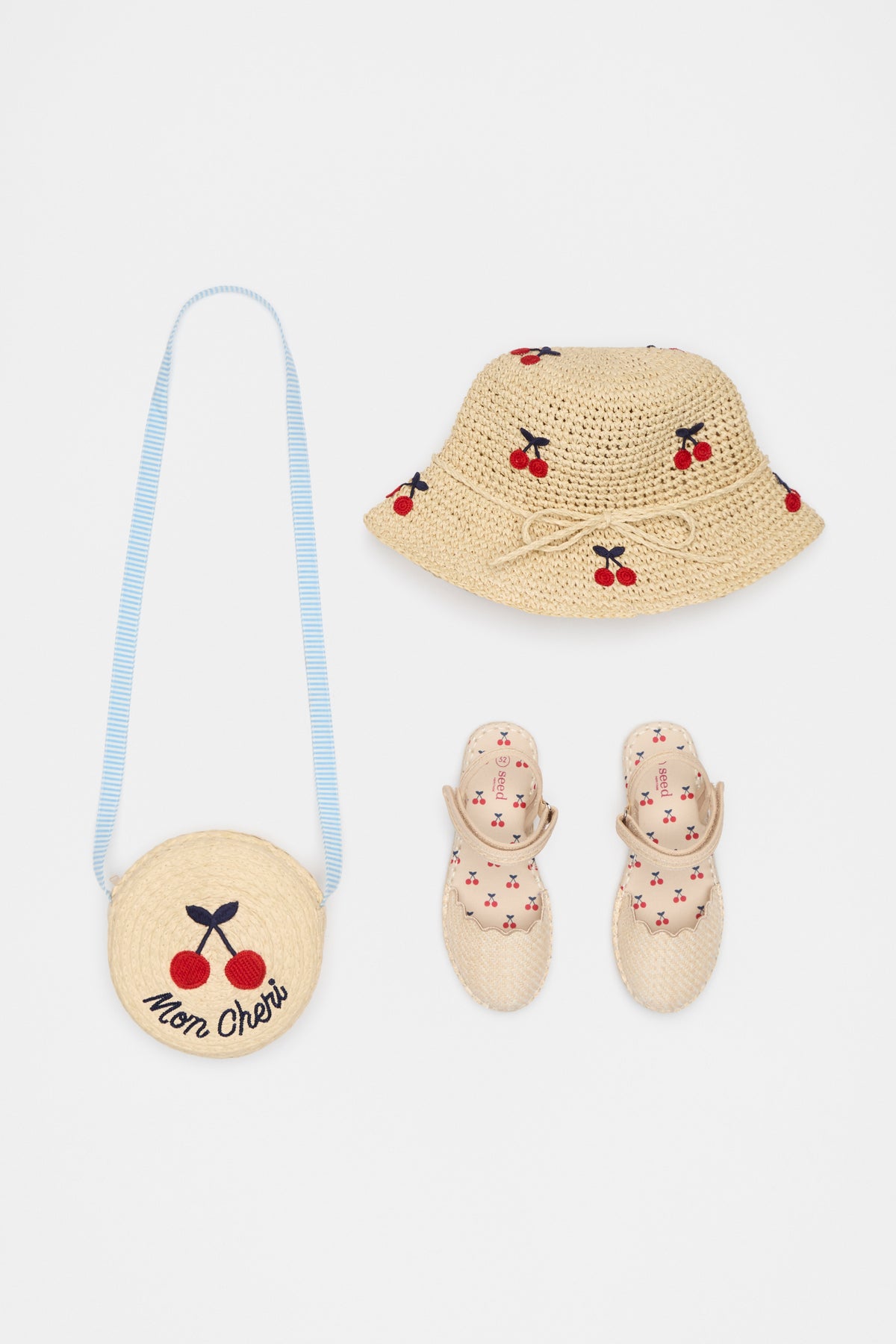 Cherry Straw Hat