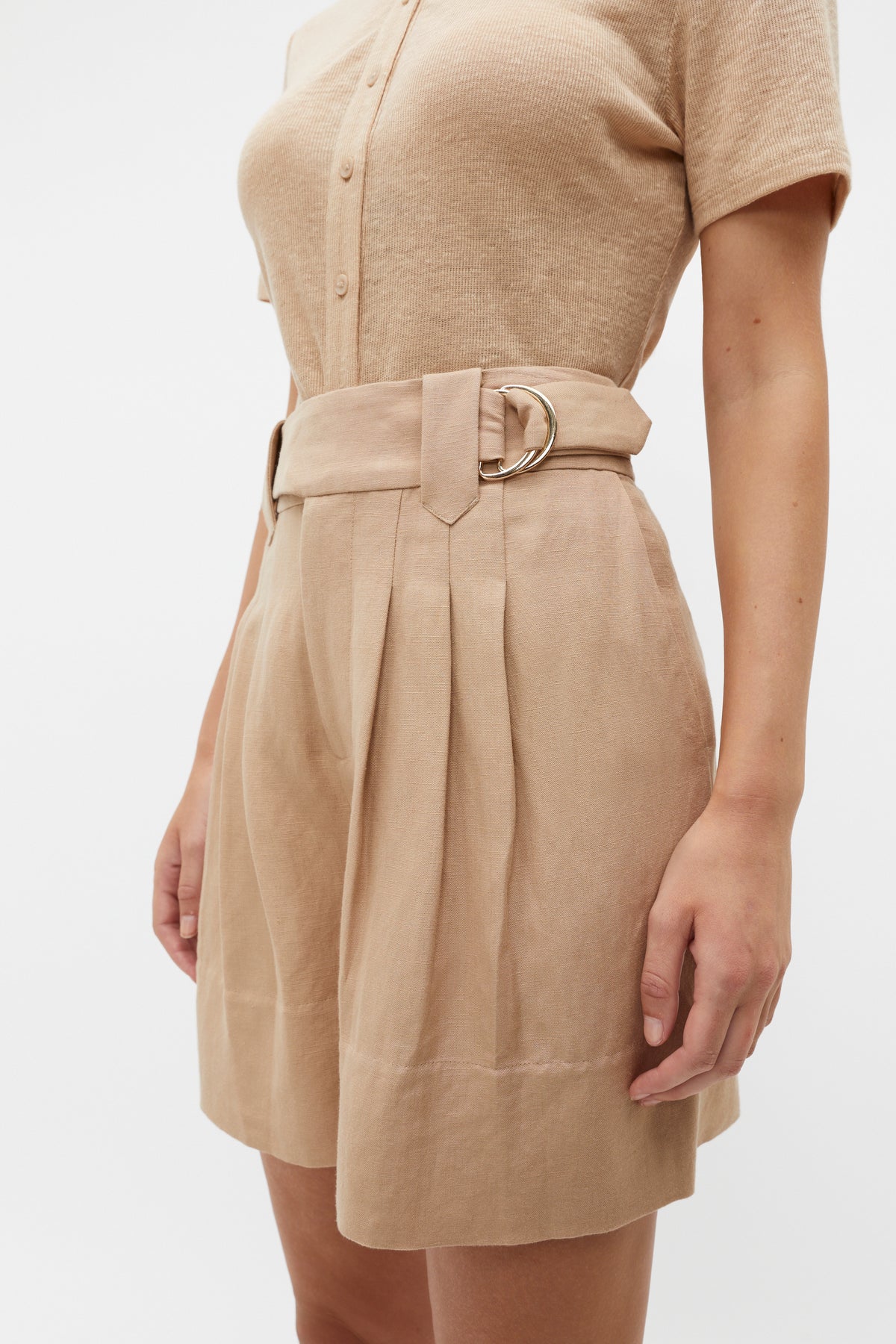 D Ring Mid Length Short