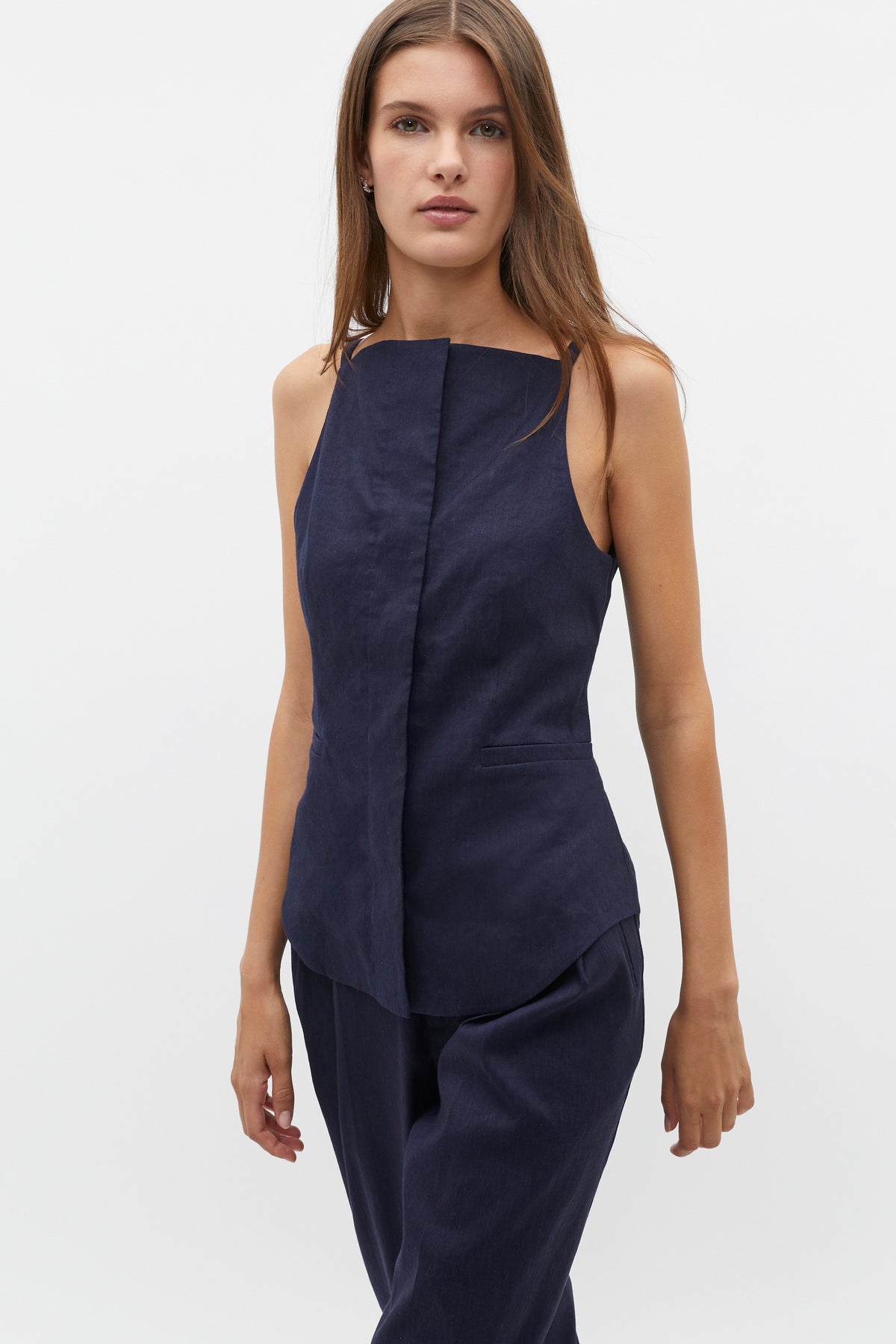 Square Neck Vest