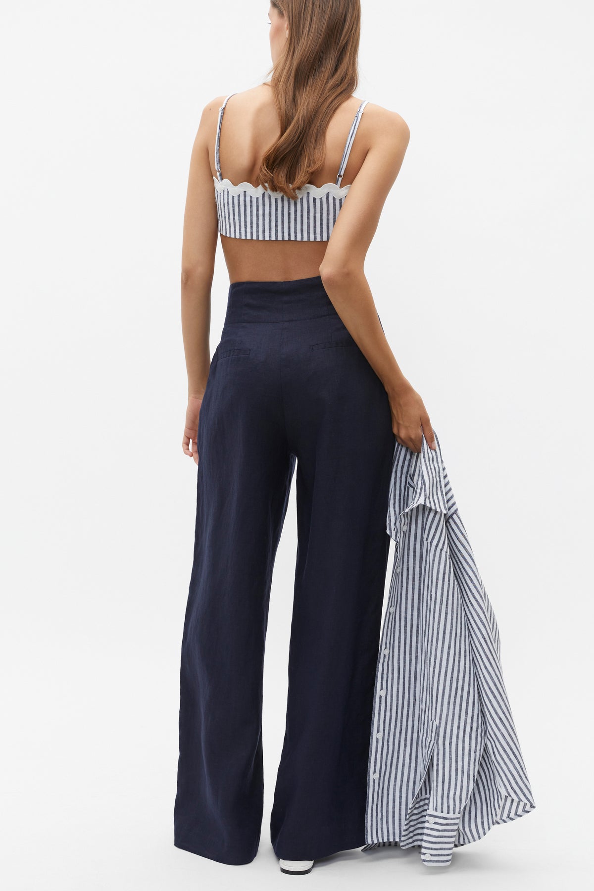 Linen Ric Rac Bralette
