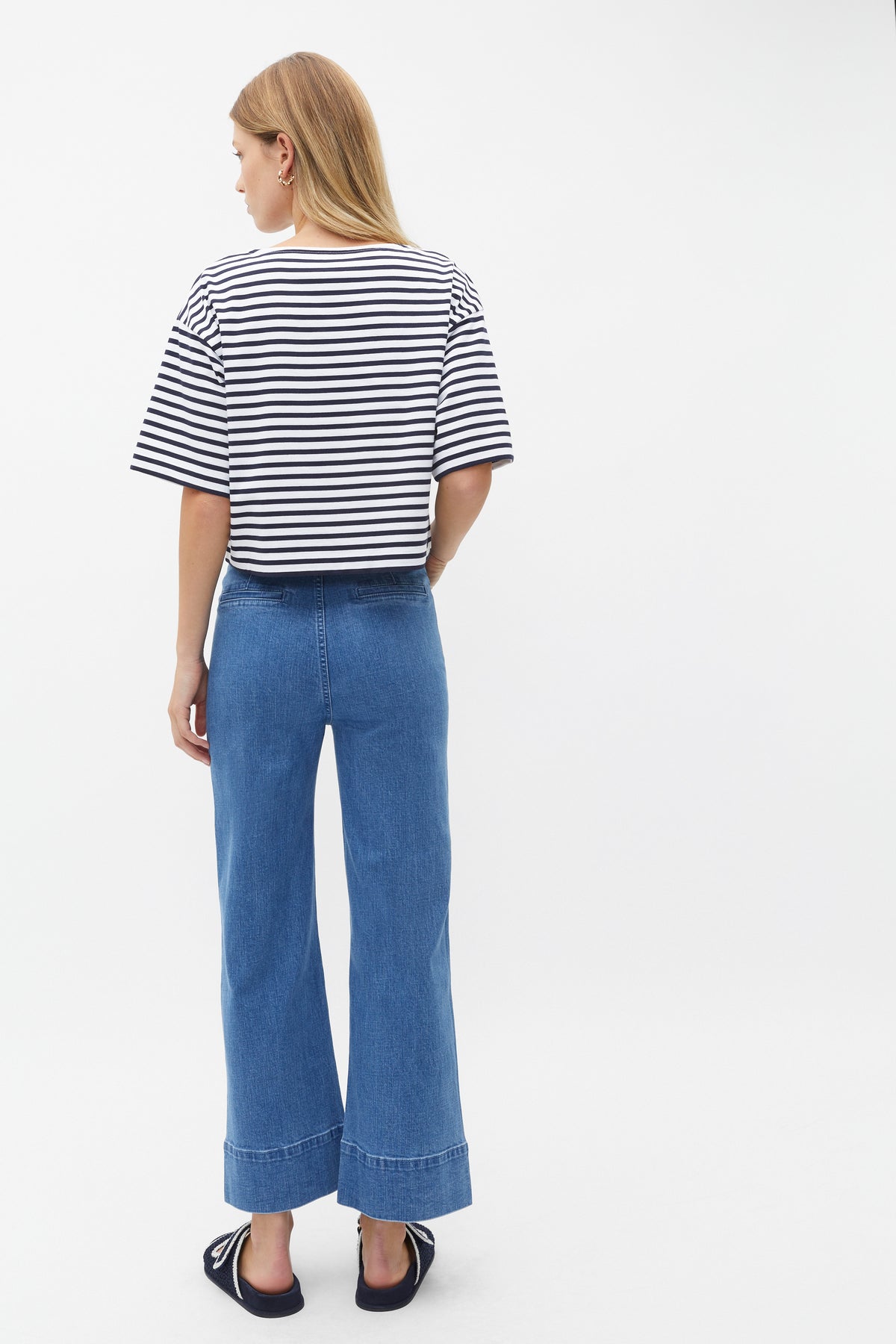 Boxy Boat Neck Tee