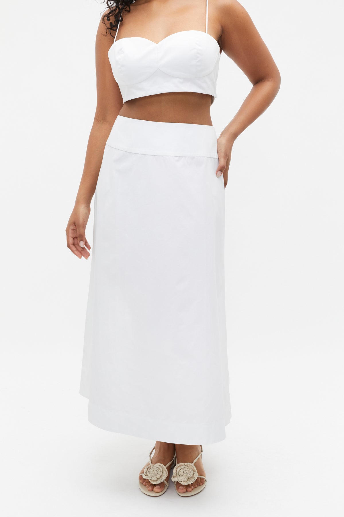 Basque Waist Circle Skirt