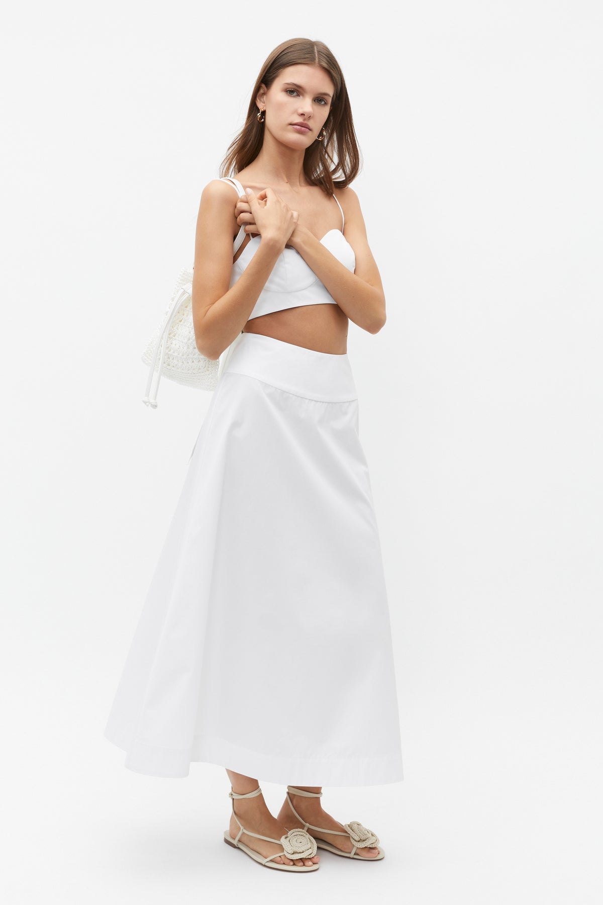 Basque Waist Circle Skirt