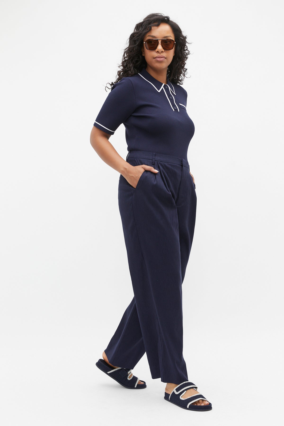 Tailored Pleat Pant