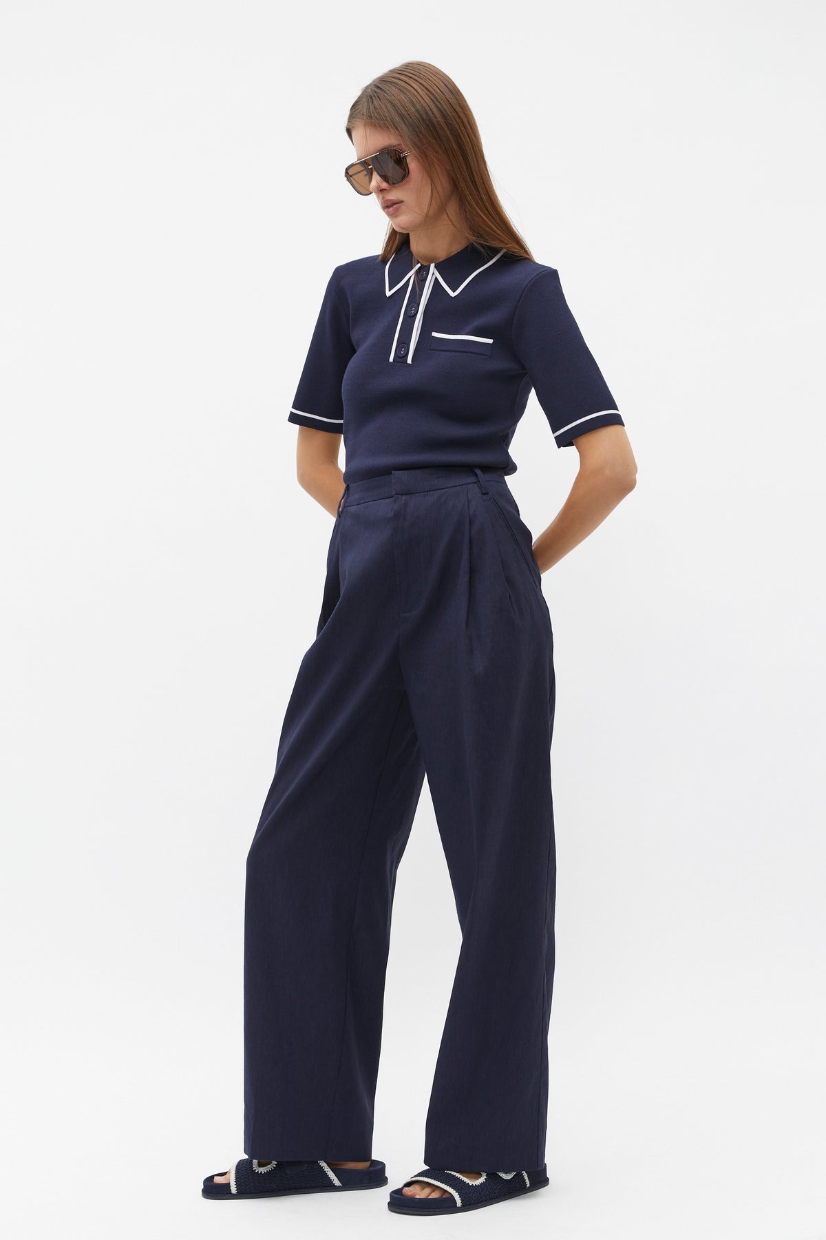 Tailored Pleat Pant