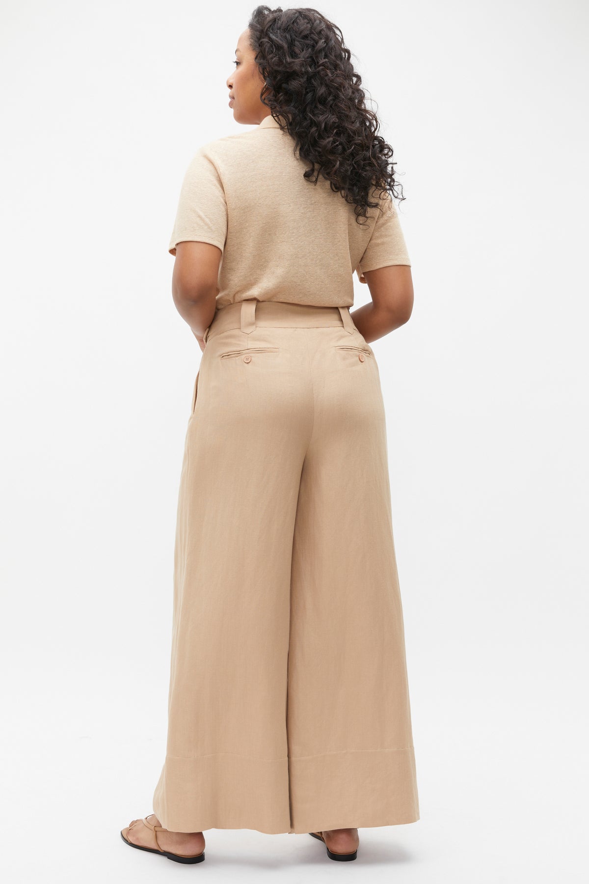 D Ring Pleat Pant