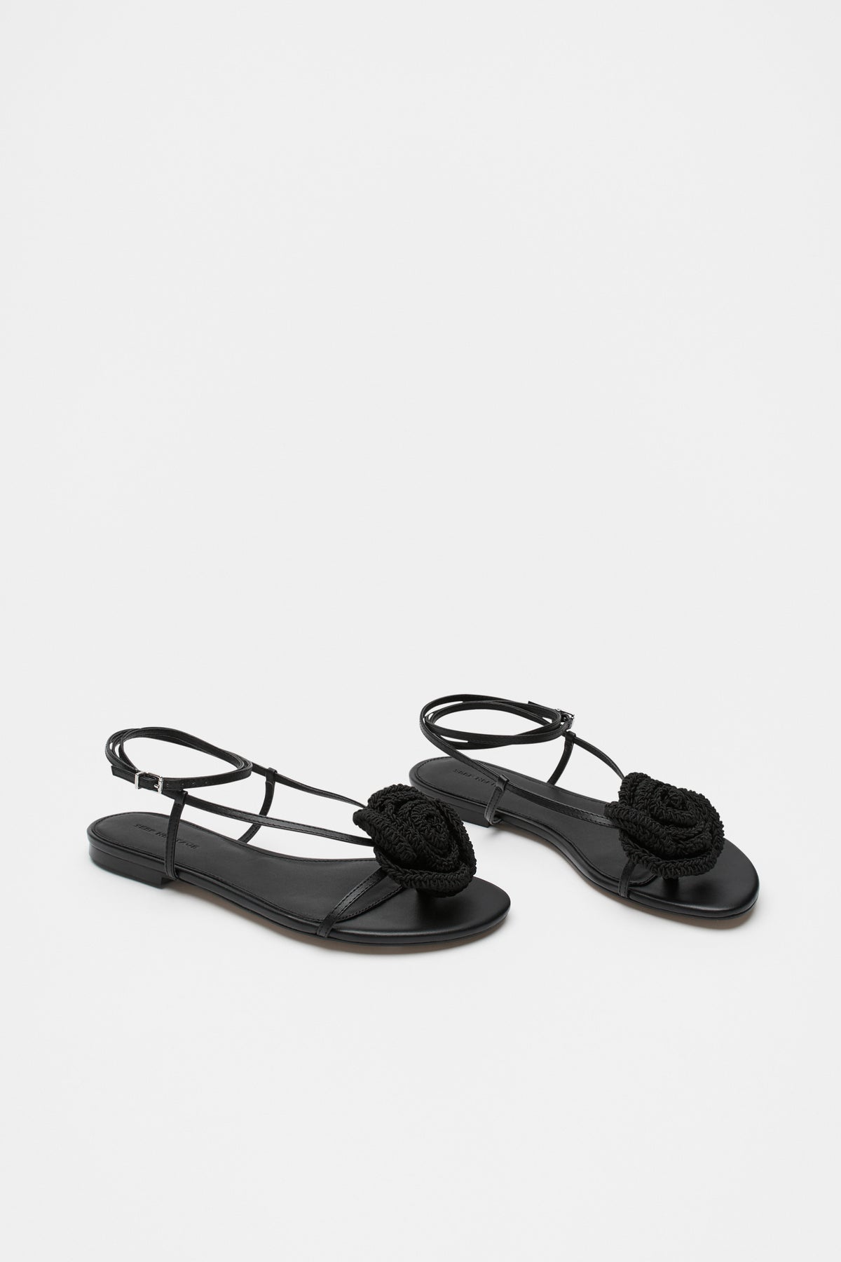 Ava Crochet Flower Sandal