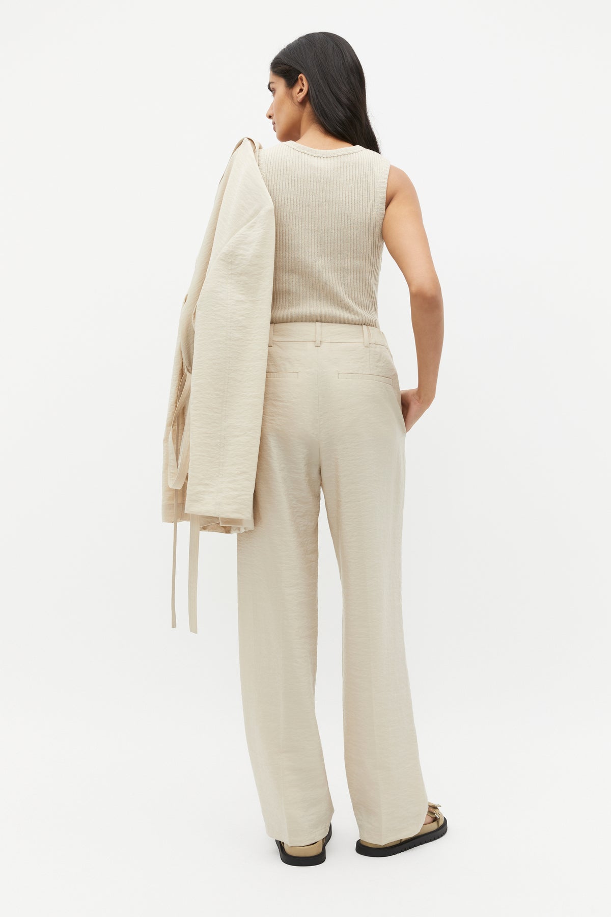 Pleat Front Trouser