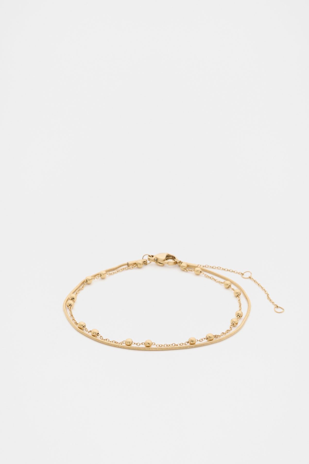 Waterproof Double Chain Bracelet