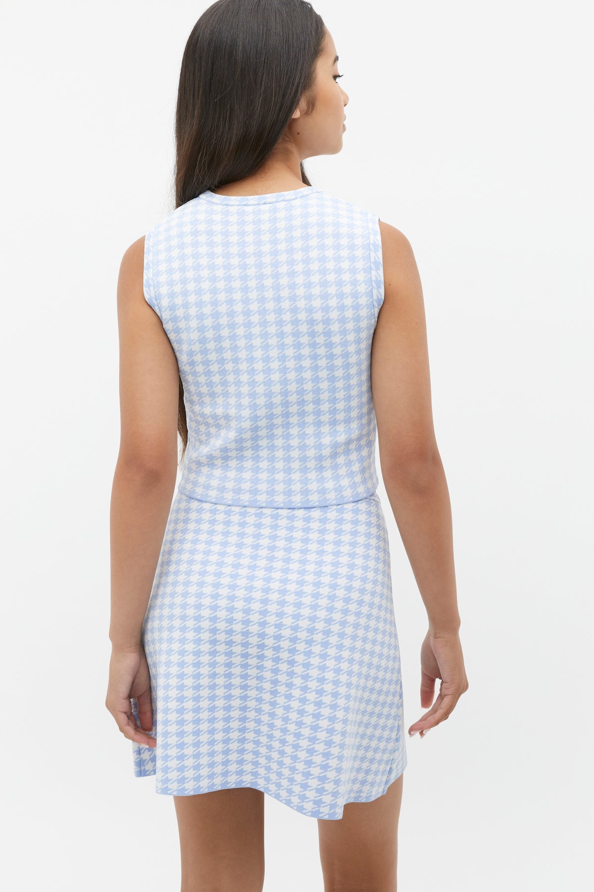 Houndstooth Knit Tank
