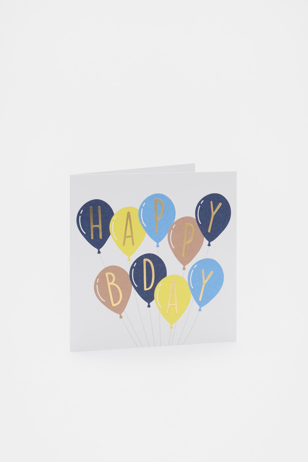 Happy Birthday Balloon Card