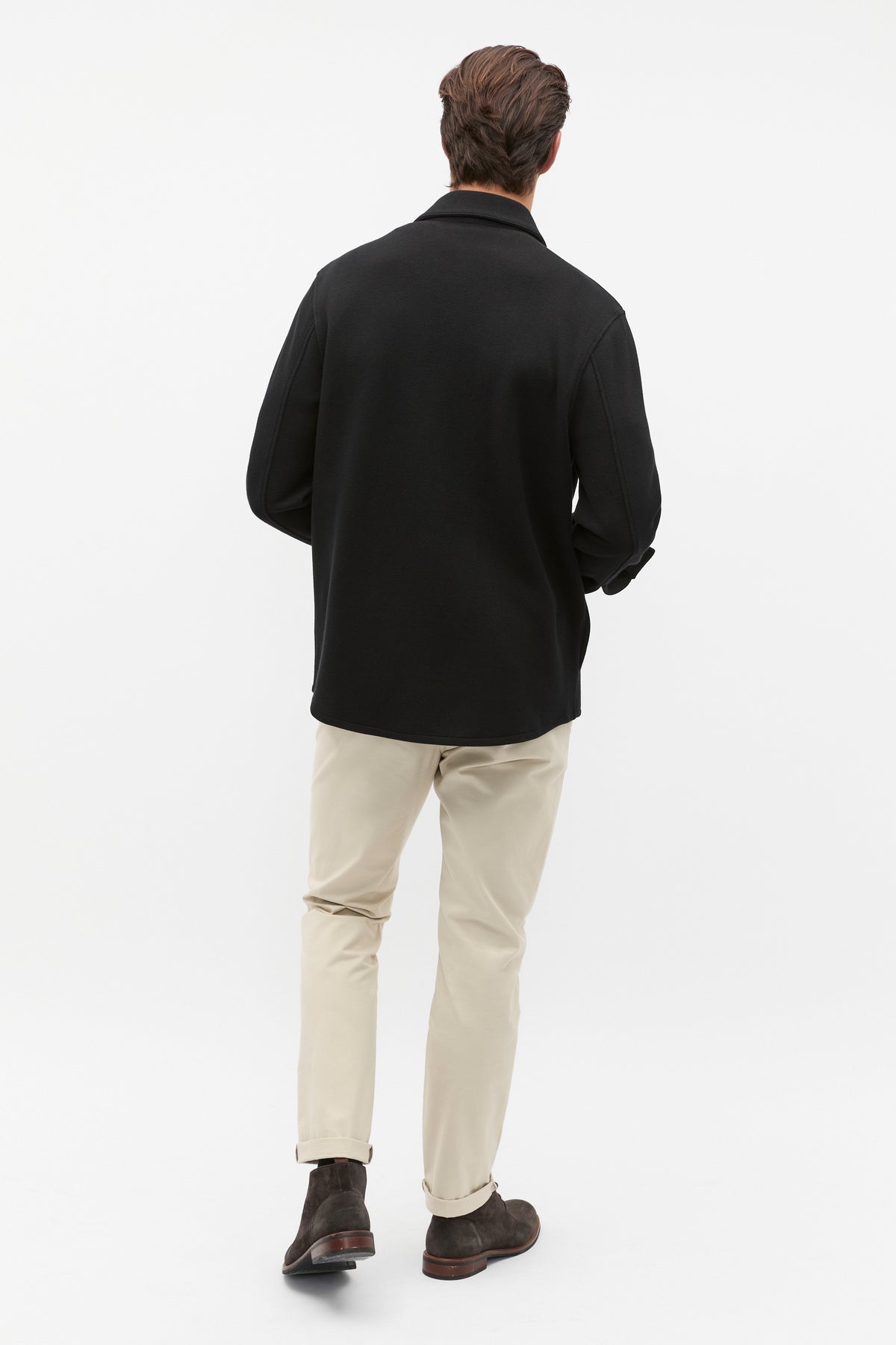 Pique Knit Overshirt