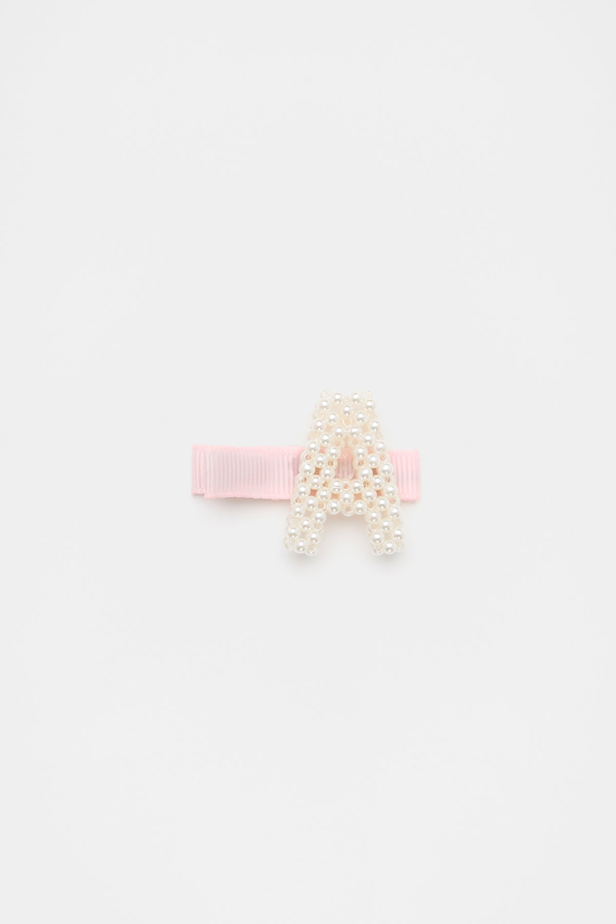 Initial Pearl Duck Clip