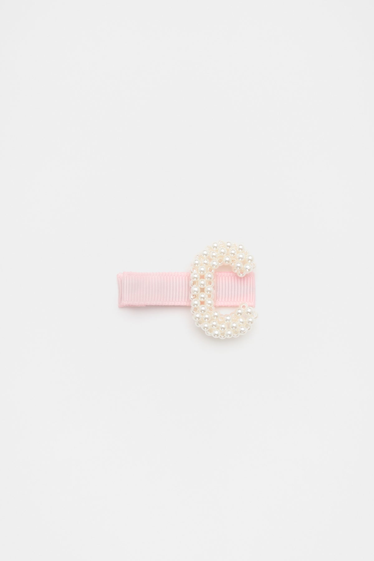 Initial Pearl Duck Clip