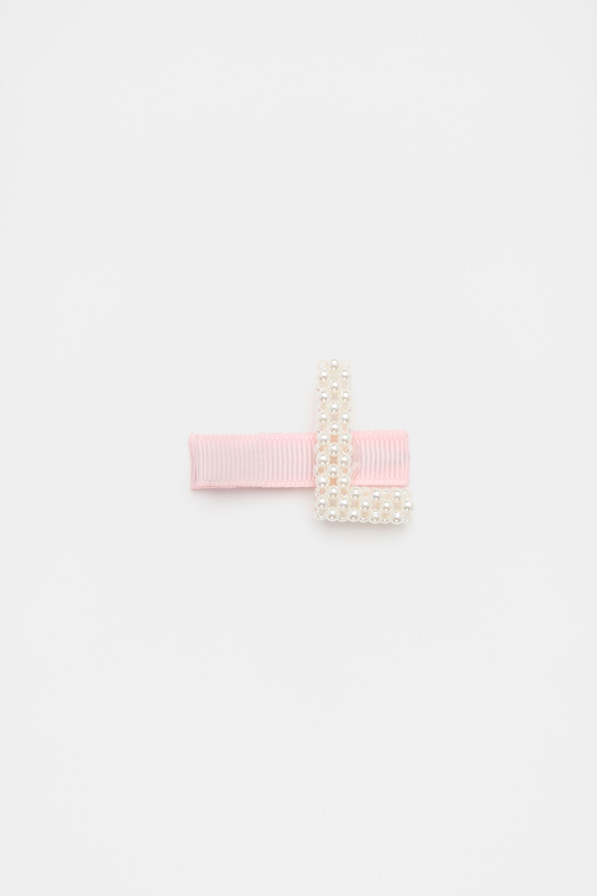 Initial Pearl Duck Clip