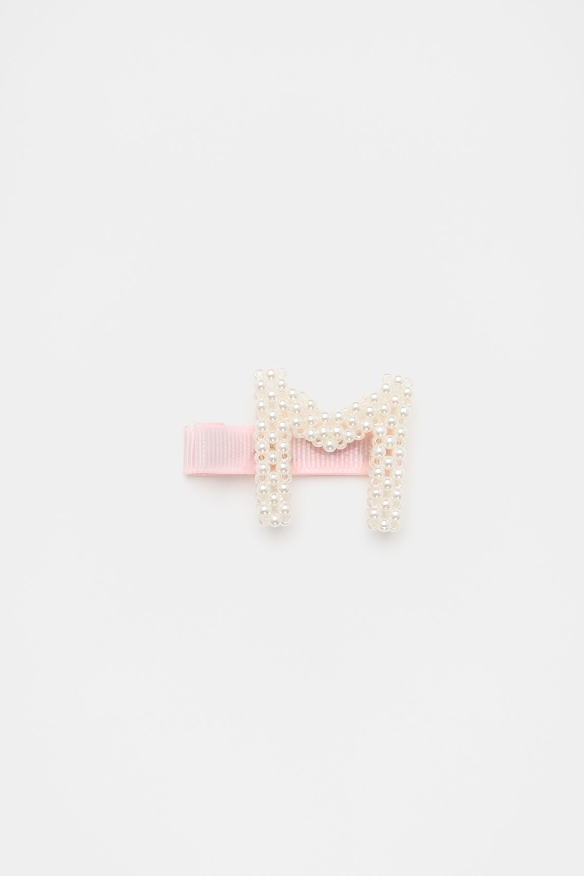Initial Pearl Duck Clip