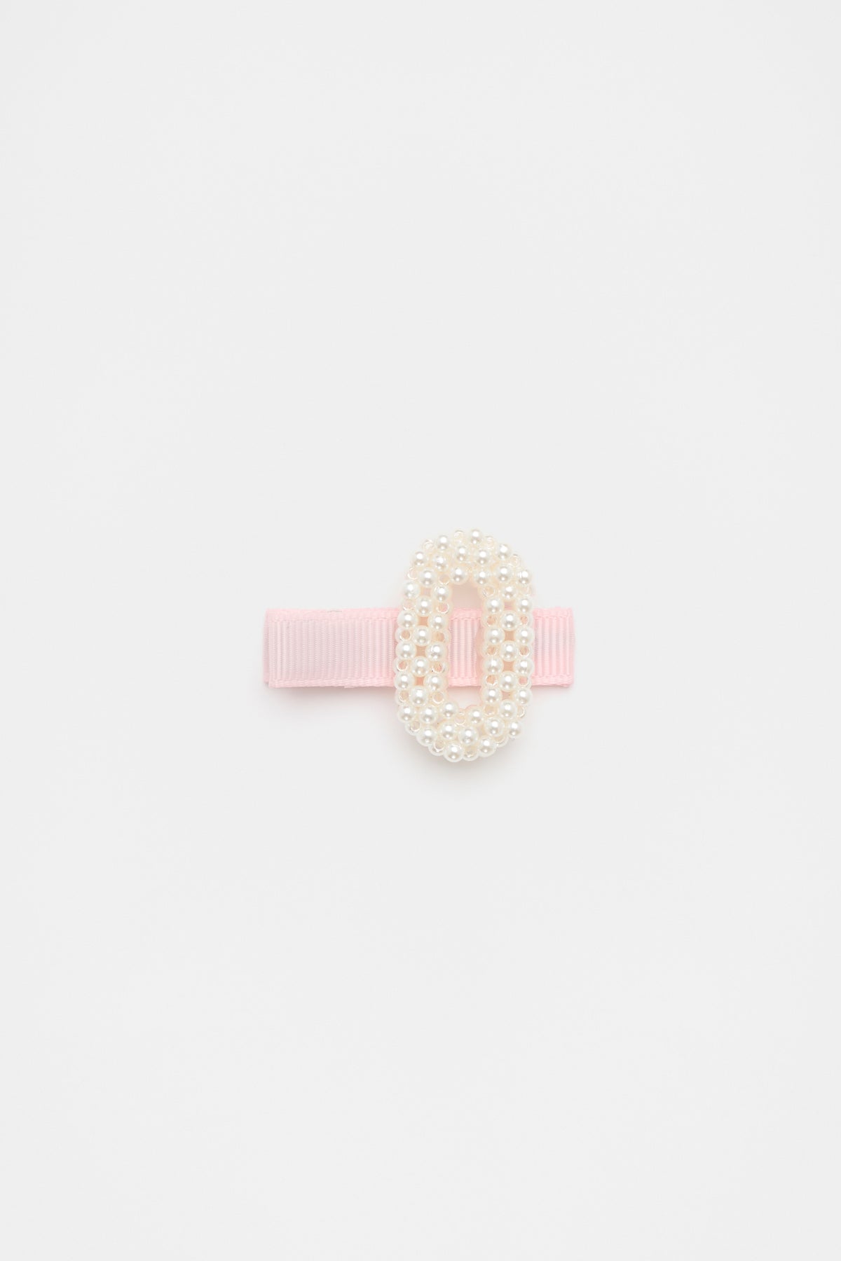 Initial Pearl Duck Clip