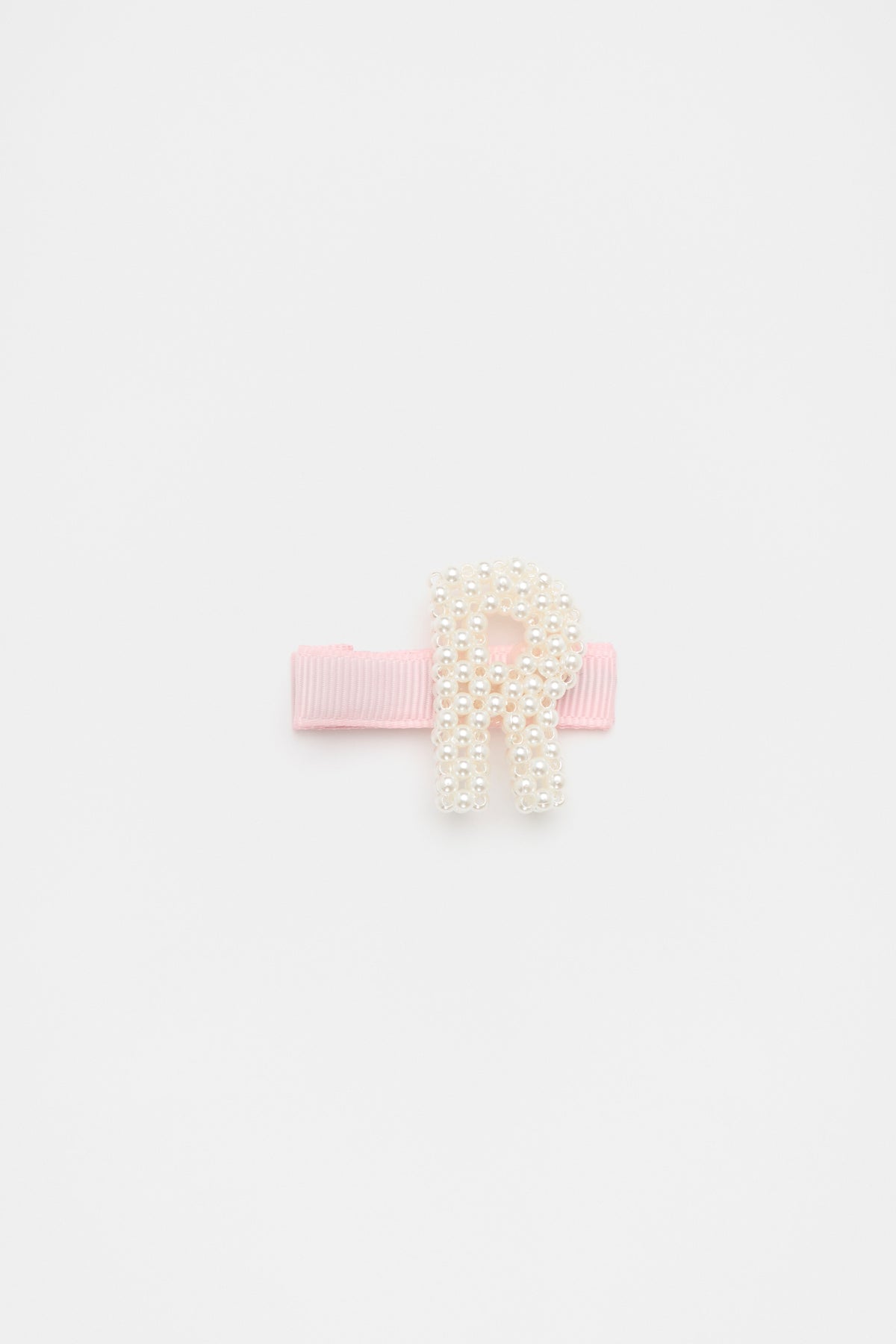 Initial Pearl Duck Clip