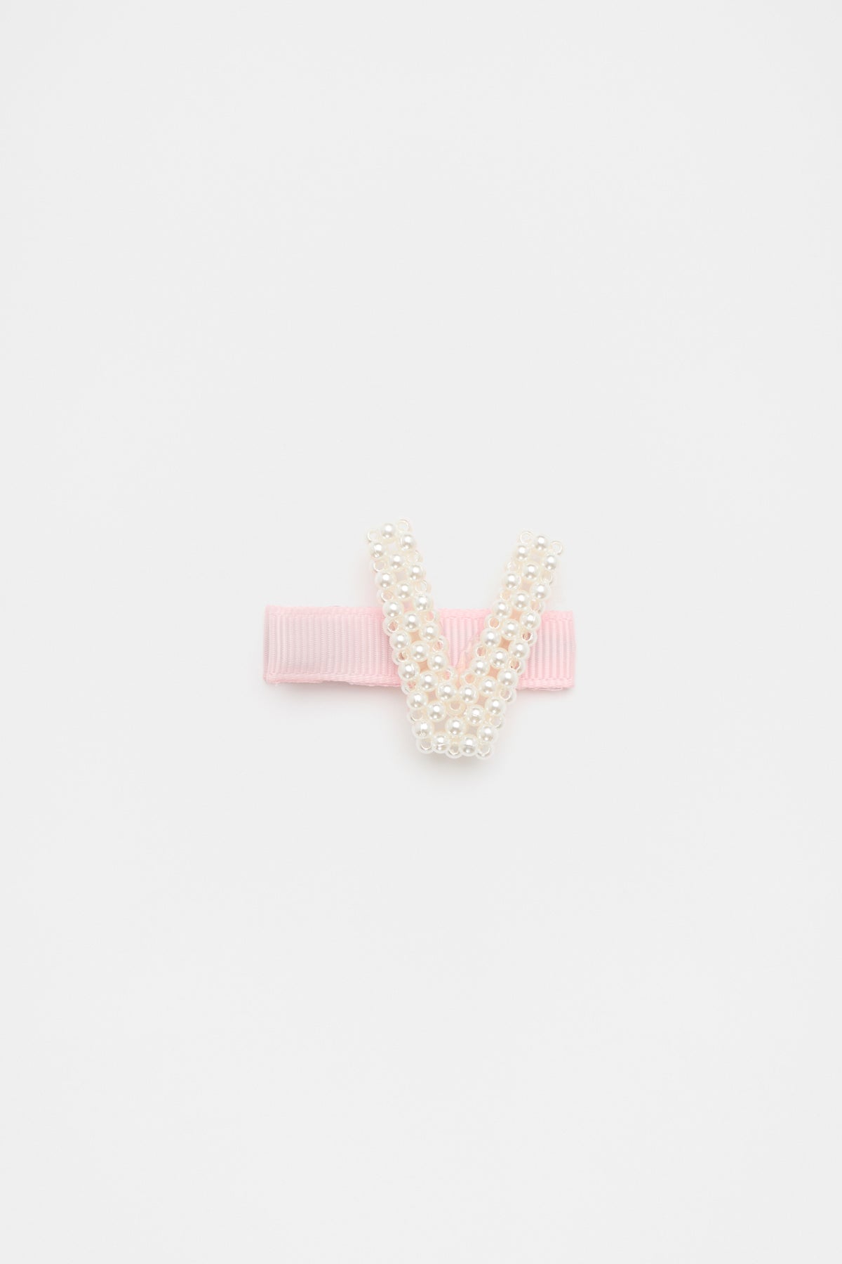 Initial Pearl Duck Clip