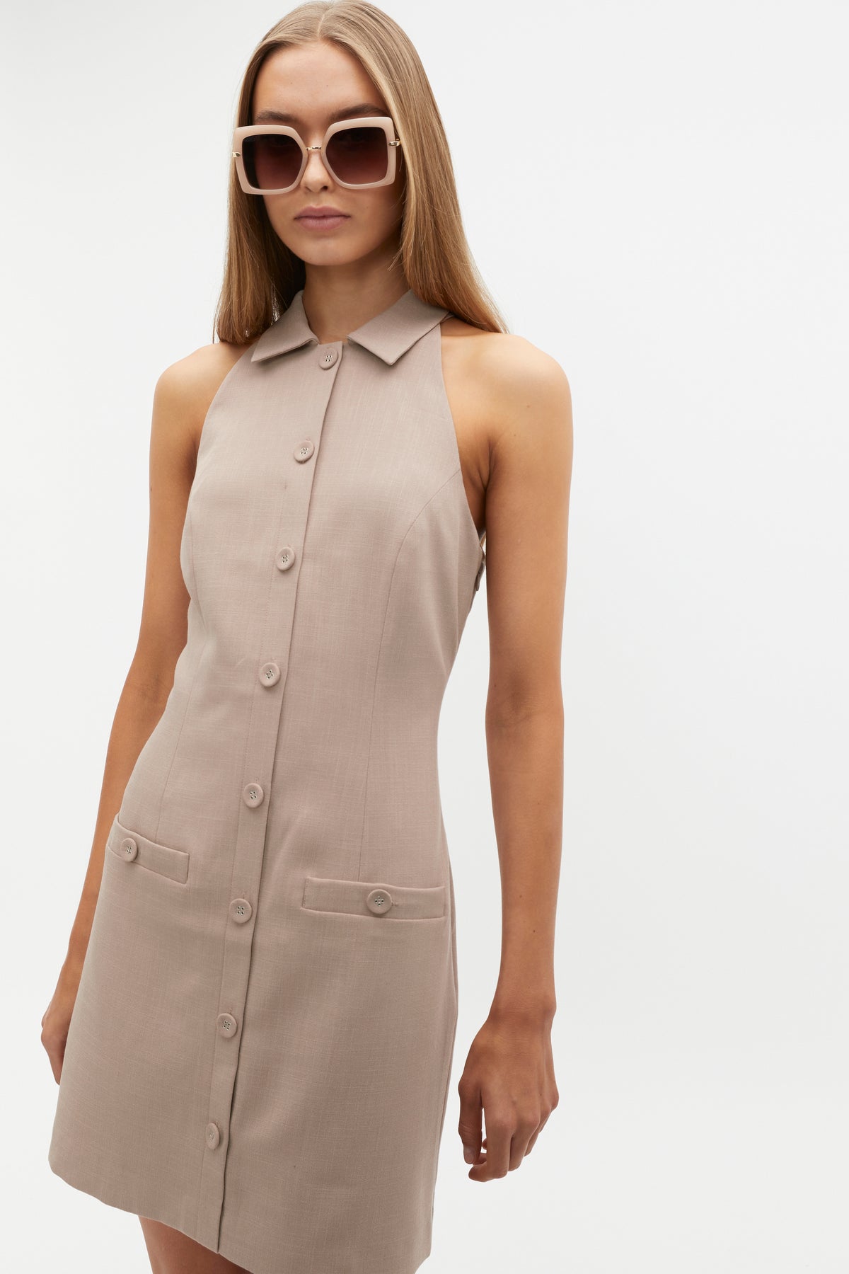 Tailored Mini Dress