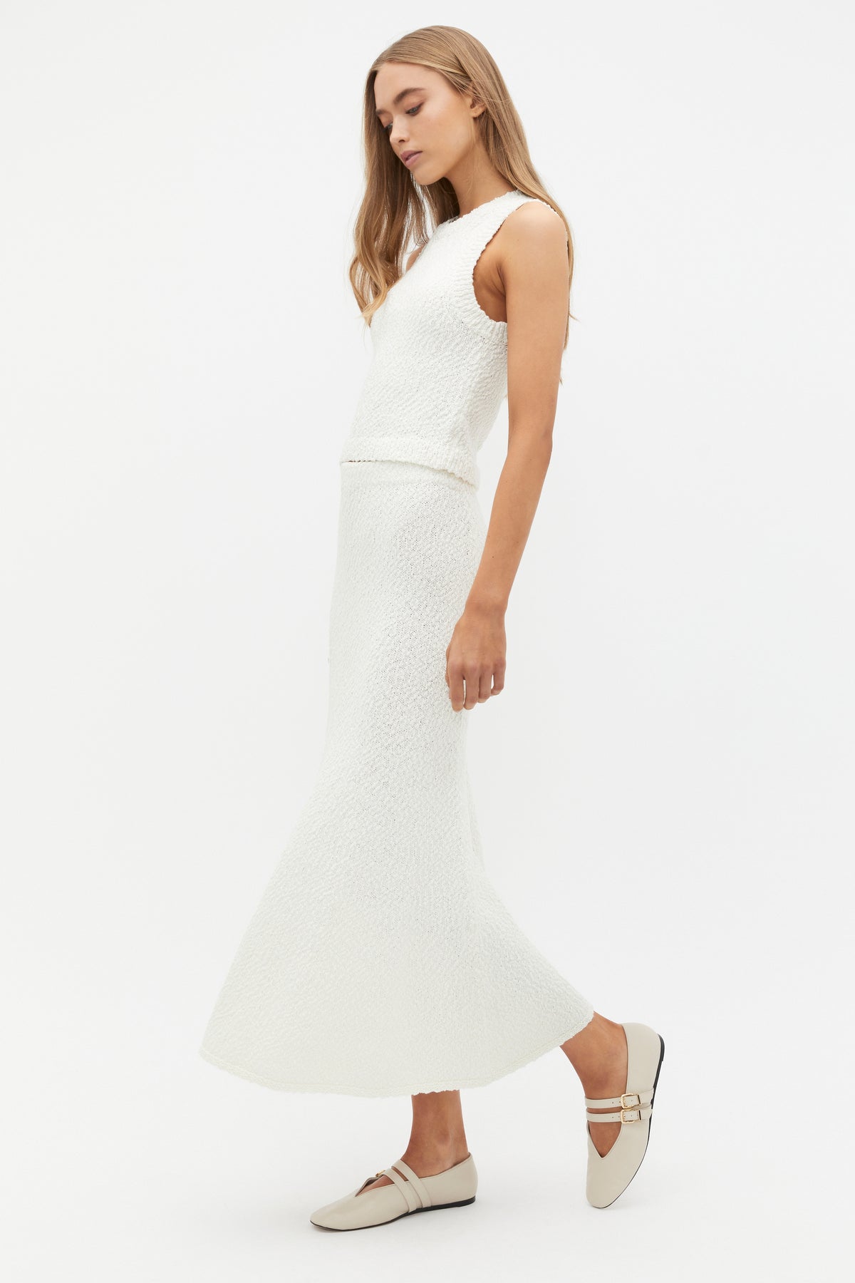 Textured Knit Skirt
