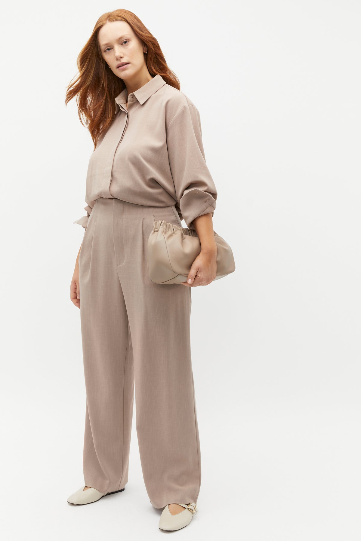 Tailored High Rise Pant
