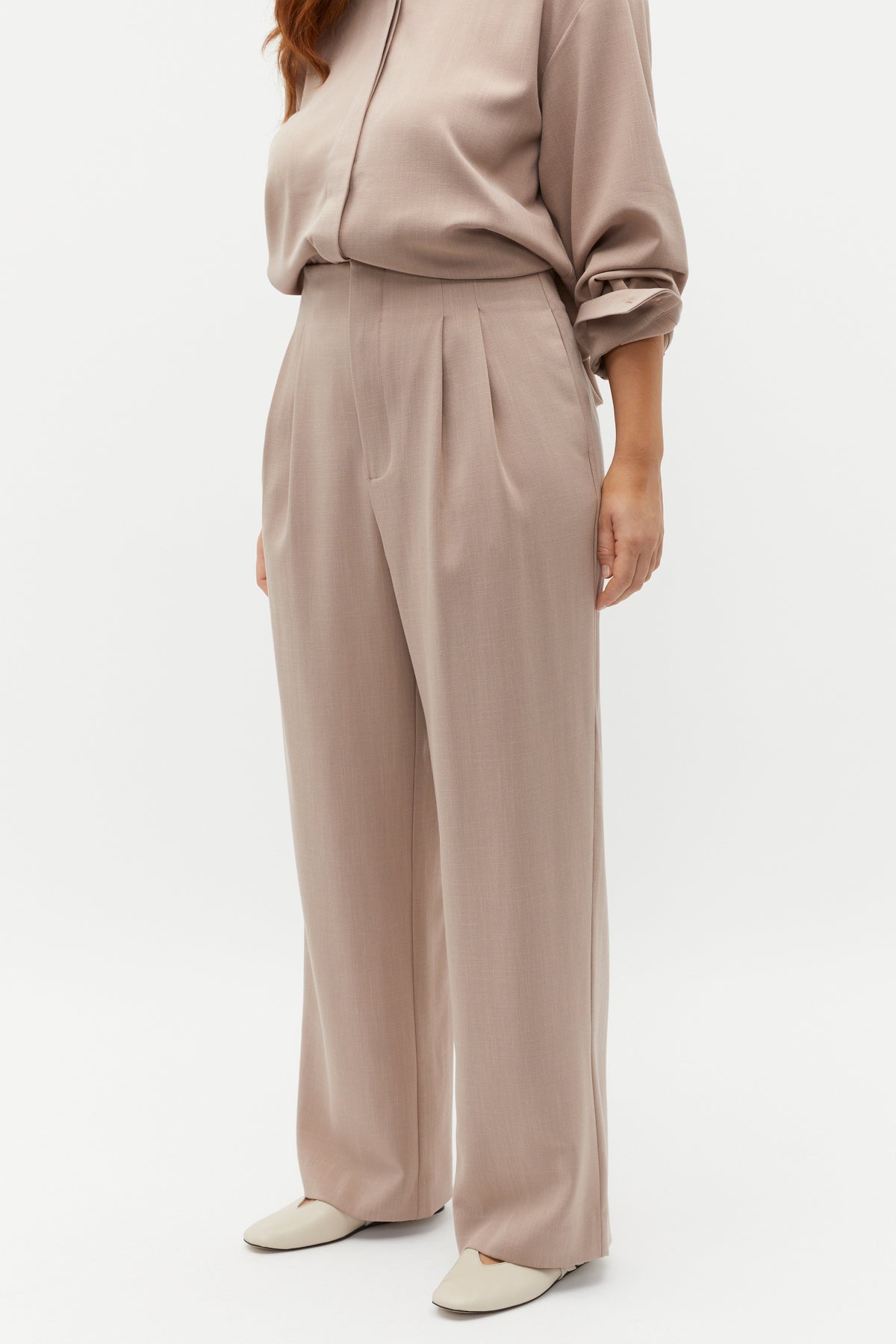 Tailored High Rise Pant