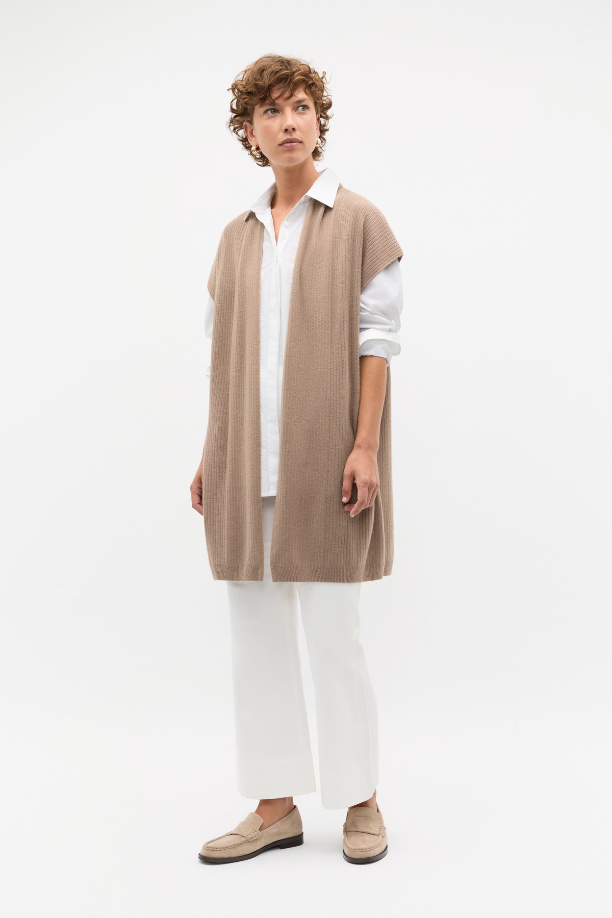 Rib Knit Poncho