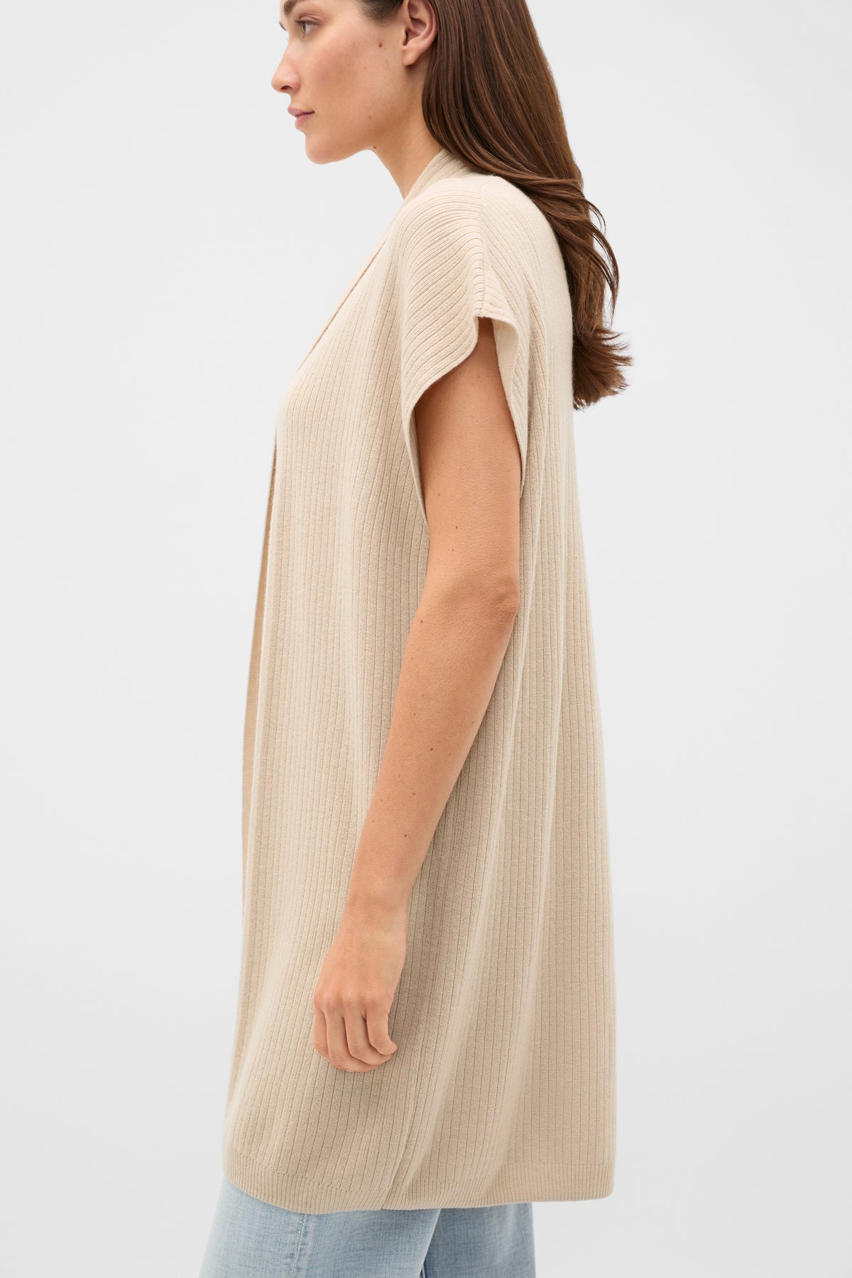 Rib Knit Poncho